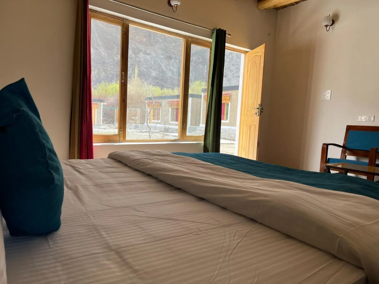 Bed in Hunder Tamarix Resort