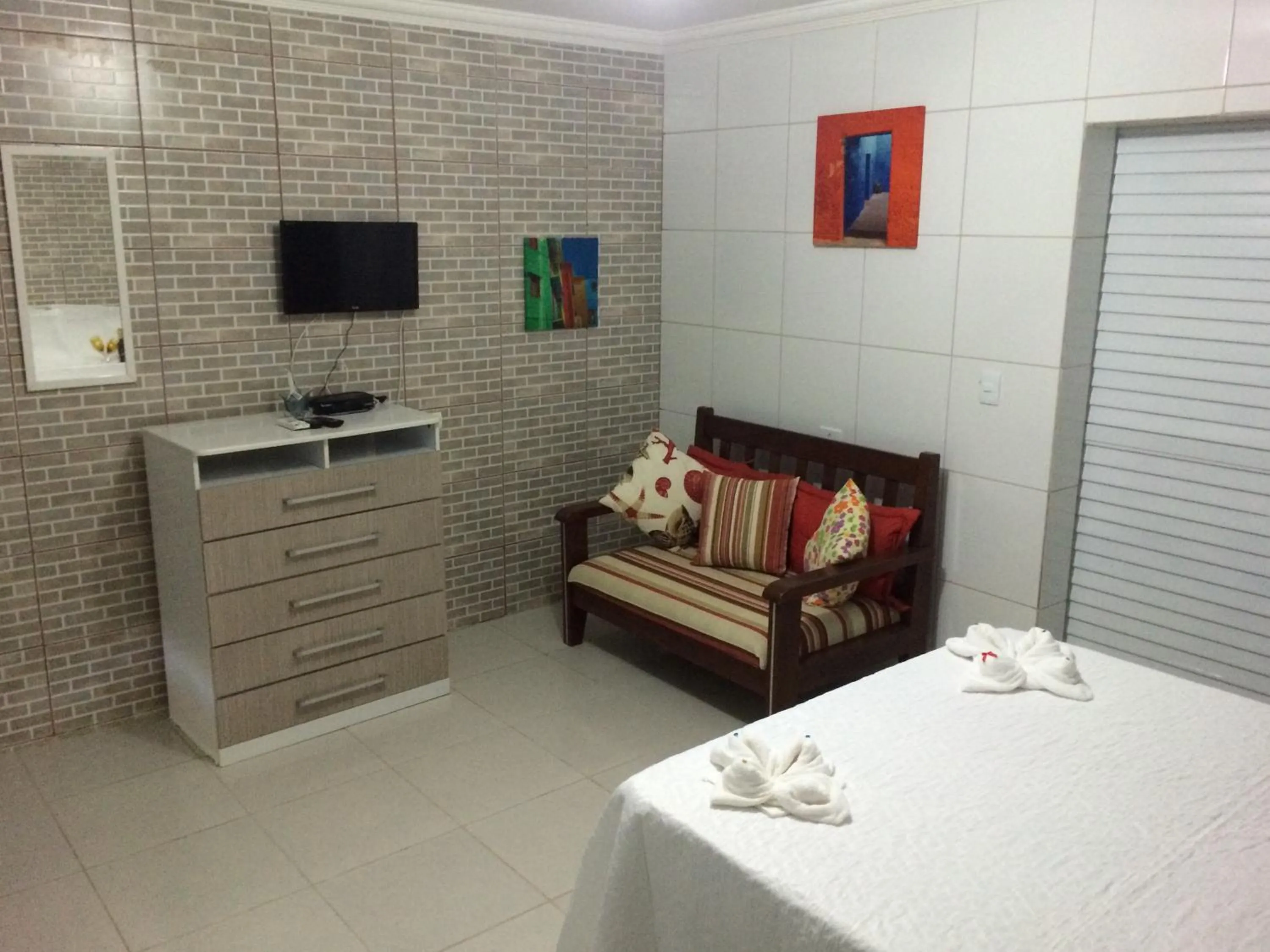 Decorative detail in Chalés de Peroba