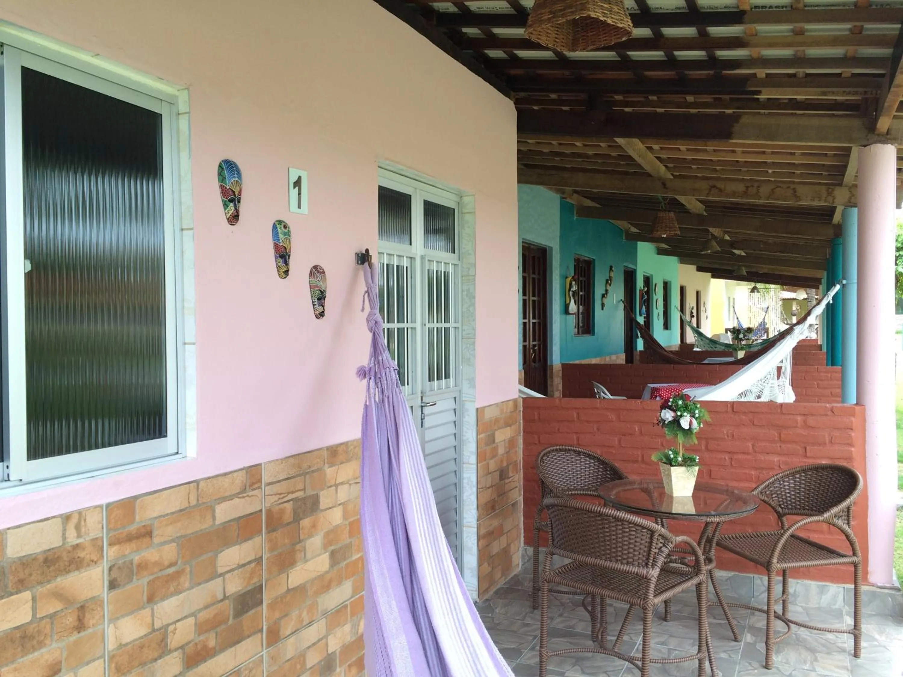 Patio in Chalés de Peroba