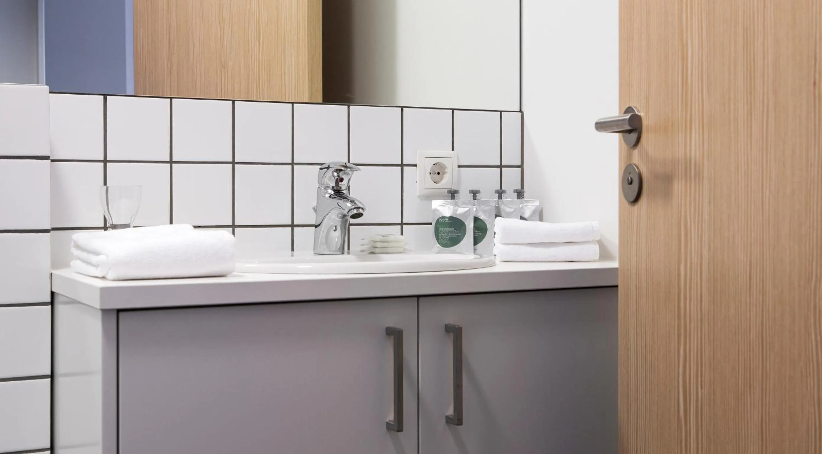 Bathroom in Island Apartments