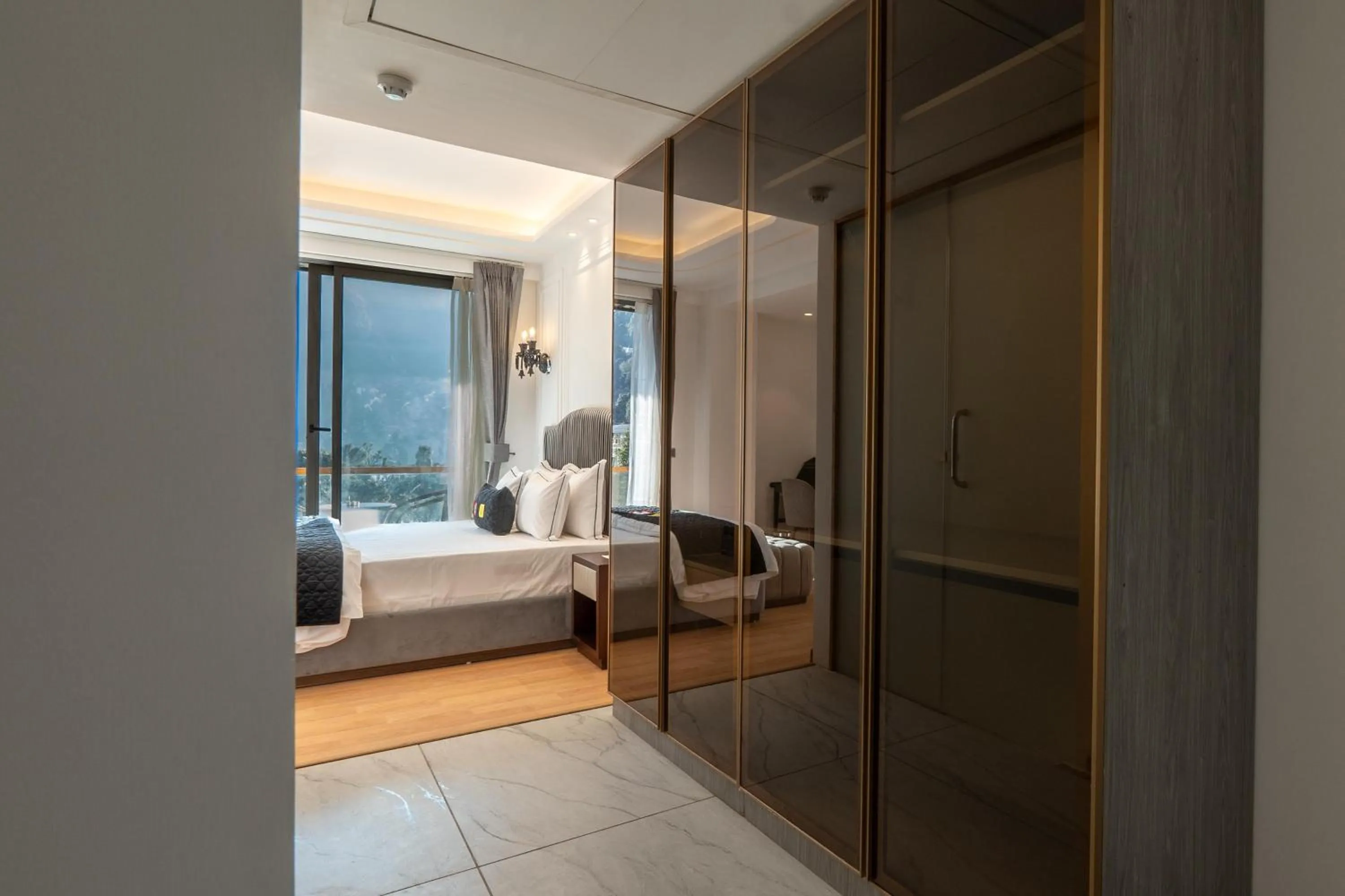 Bed in Mastiff Select Mandavya Dharamkot, McLeodganj