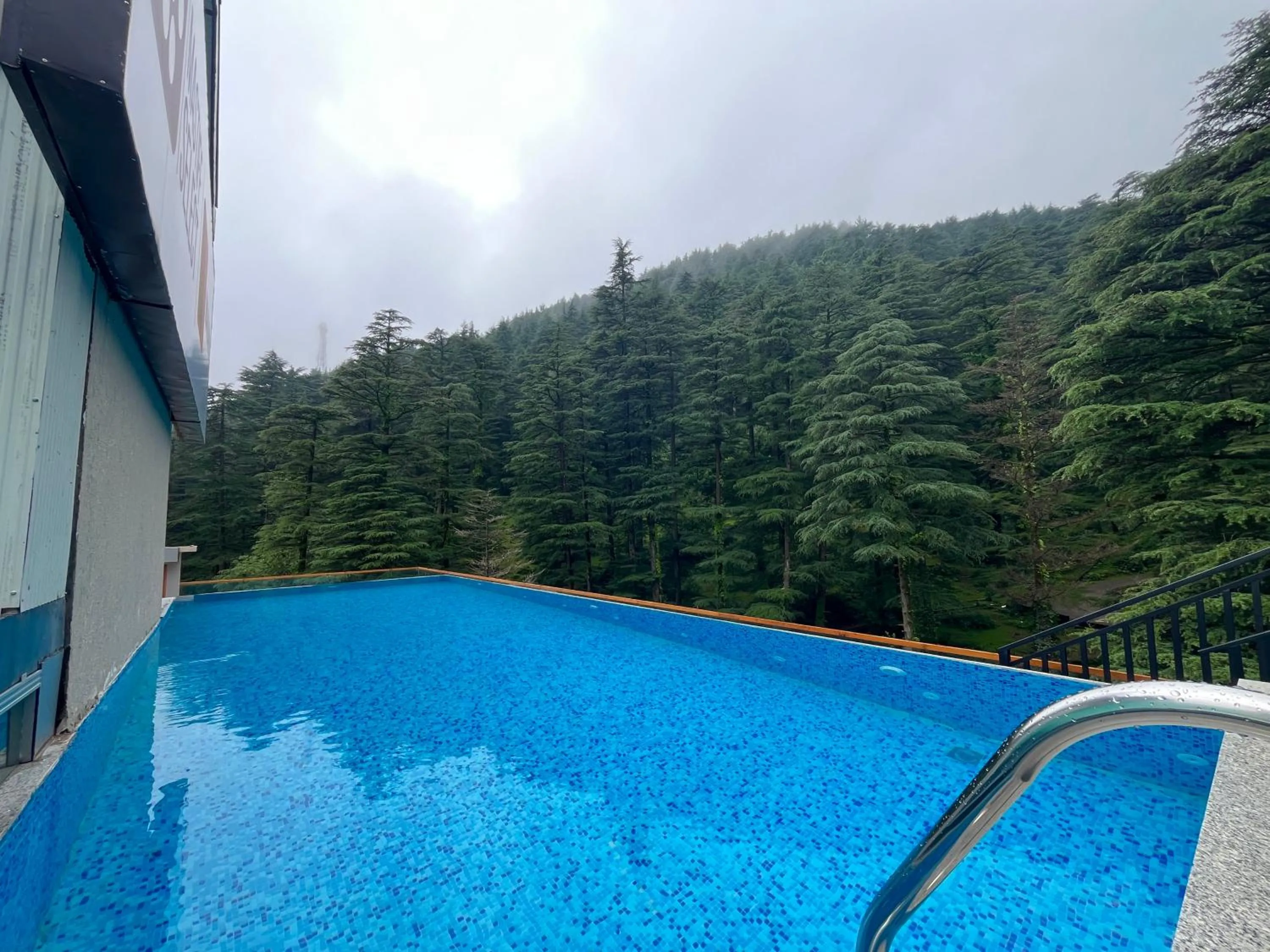 Swimming pool in Mastiff Select Mandavya Dharamkot, McLeodganj