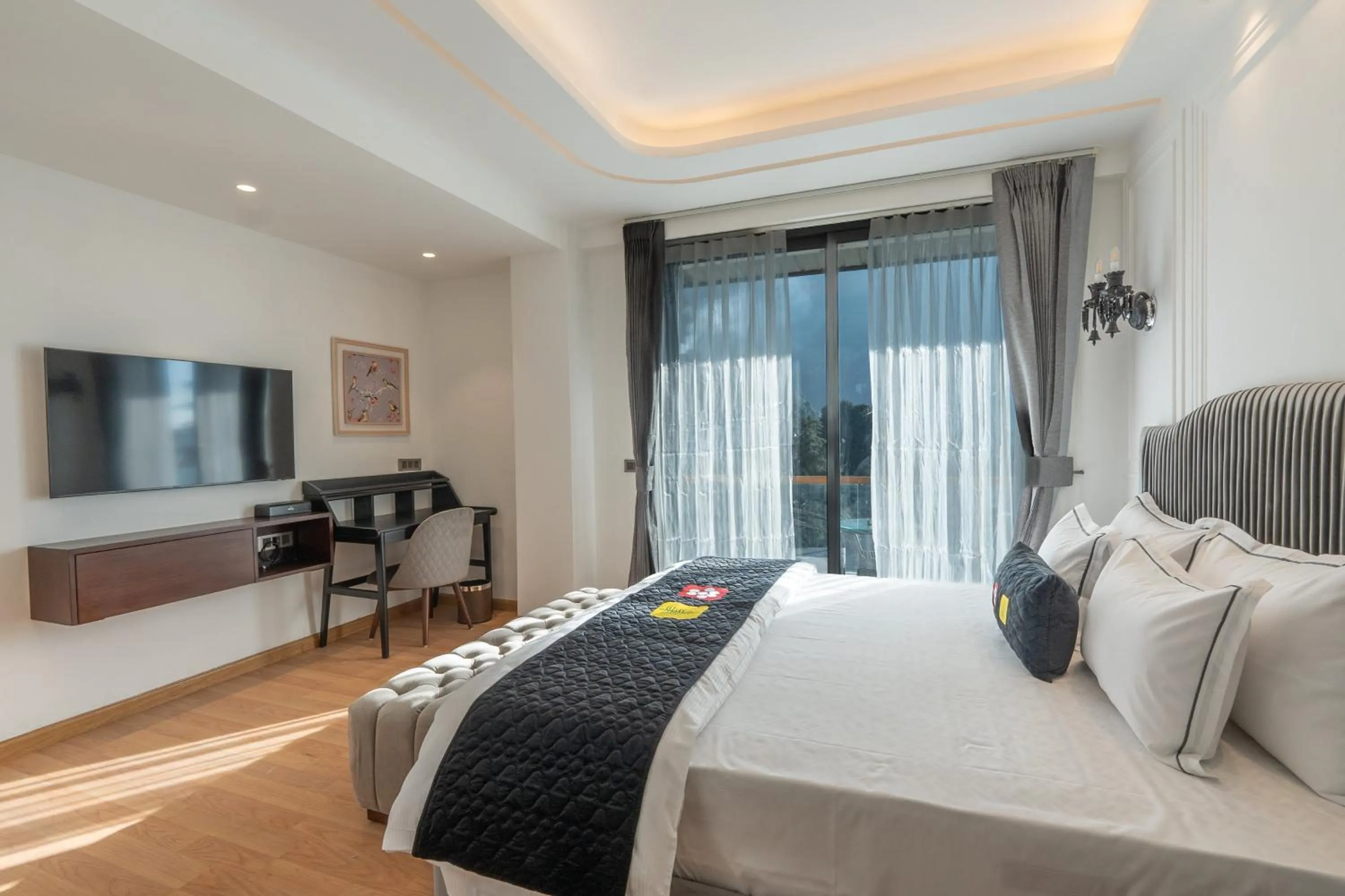 Bed in Mastiff Select Mandavya Dharamkot, McLeodganj