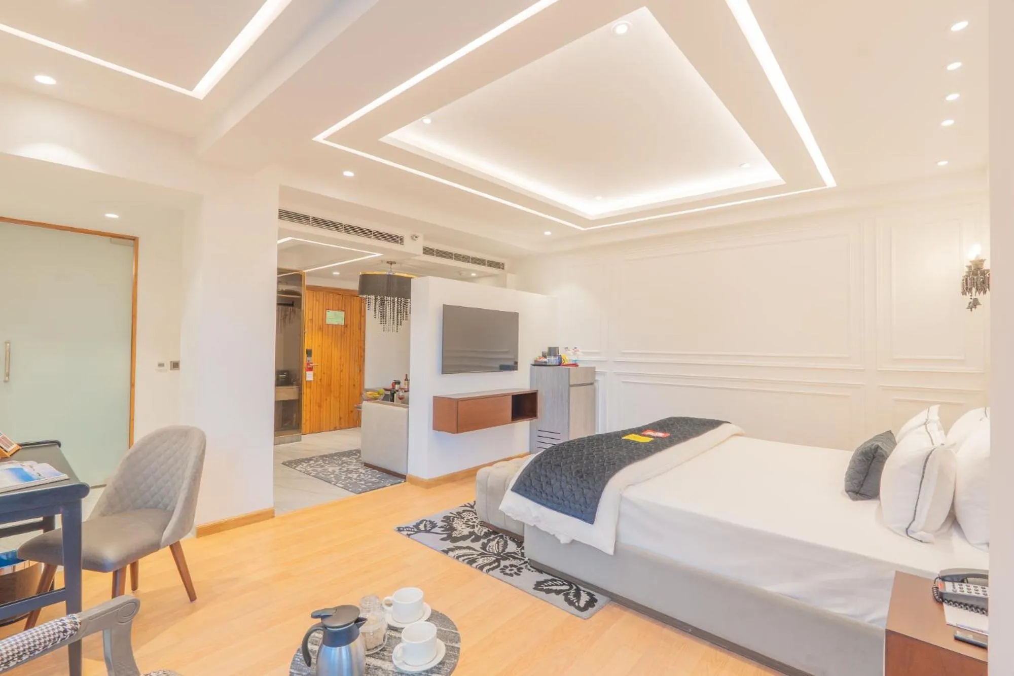 Bed in Mastiff Select Mandavya Dharamkot, McLeodganj