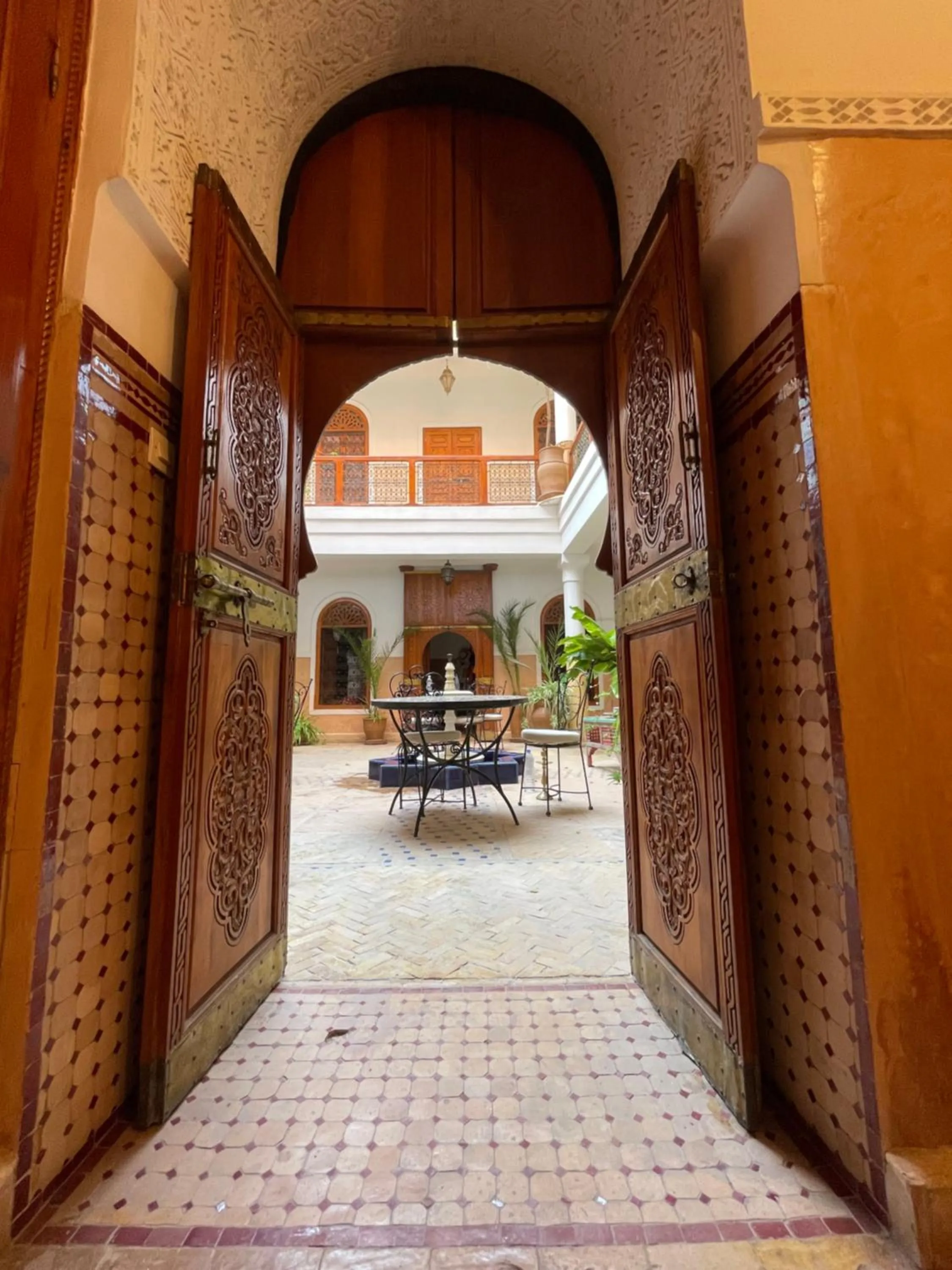 Patio in Riad La Calèche