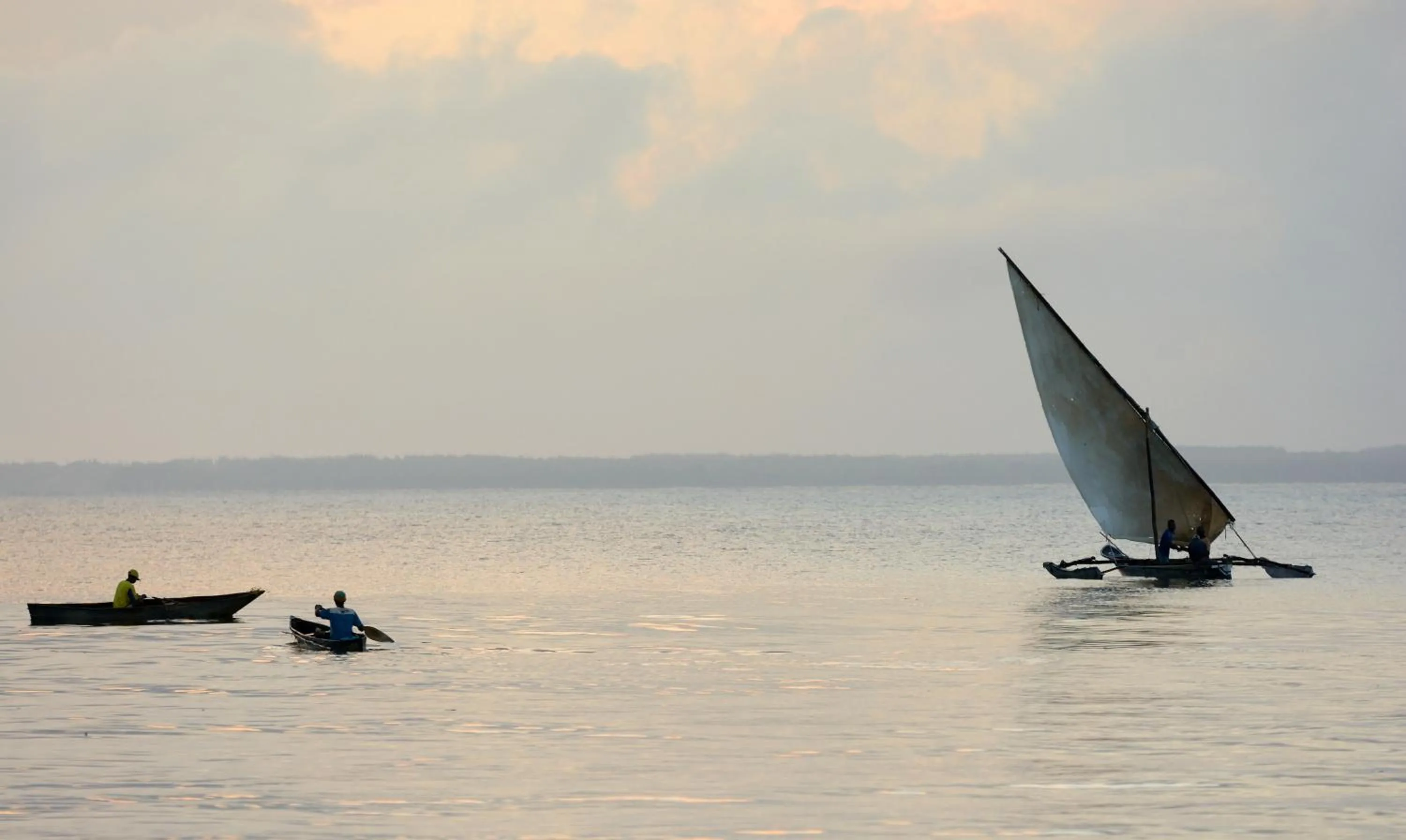 Sunset in Kaure Sand Beach Lodge