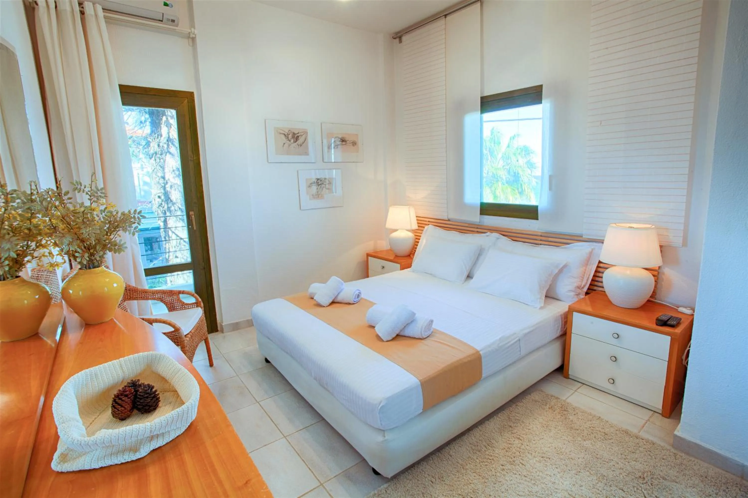 Bed in Villa Sofias