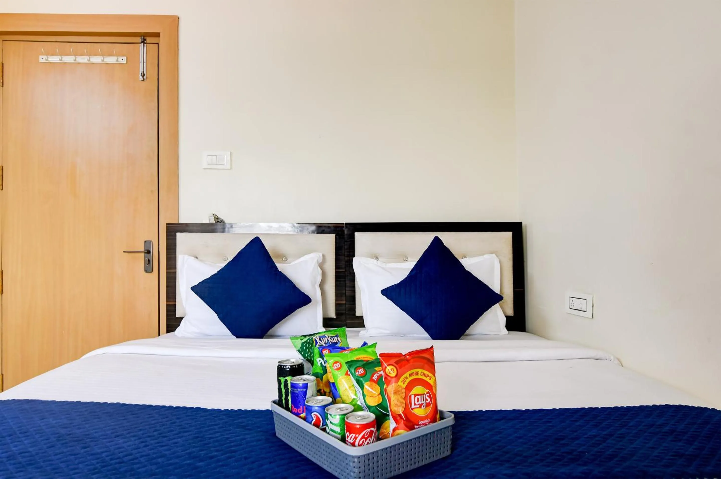 Bed in Hotel Nilachal