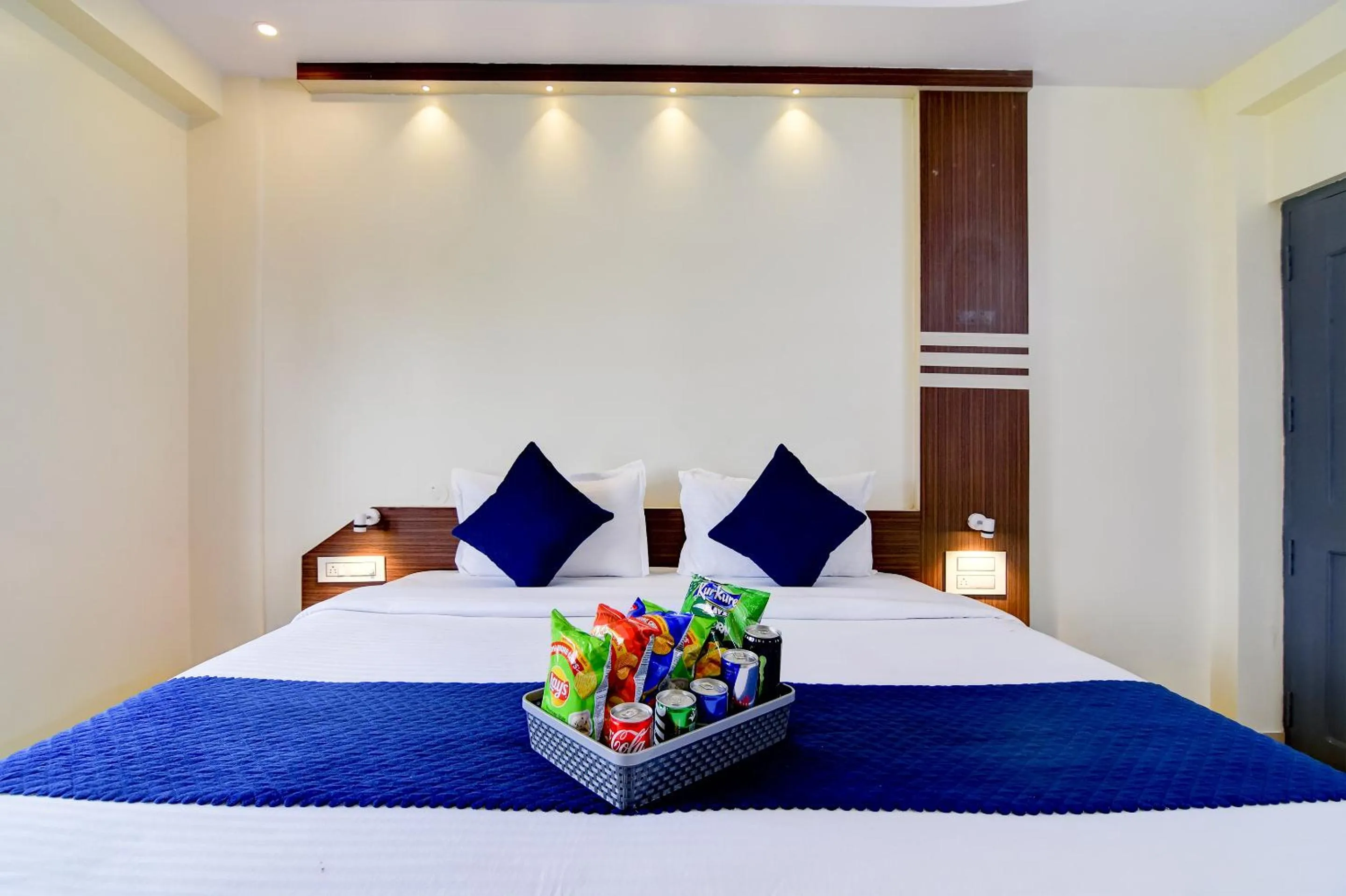 Bed in Hotel Nilachal