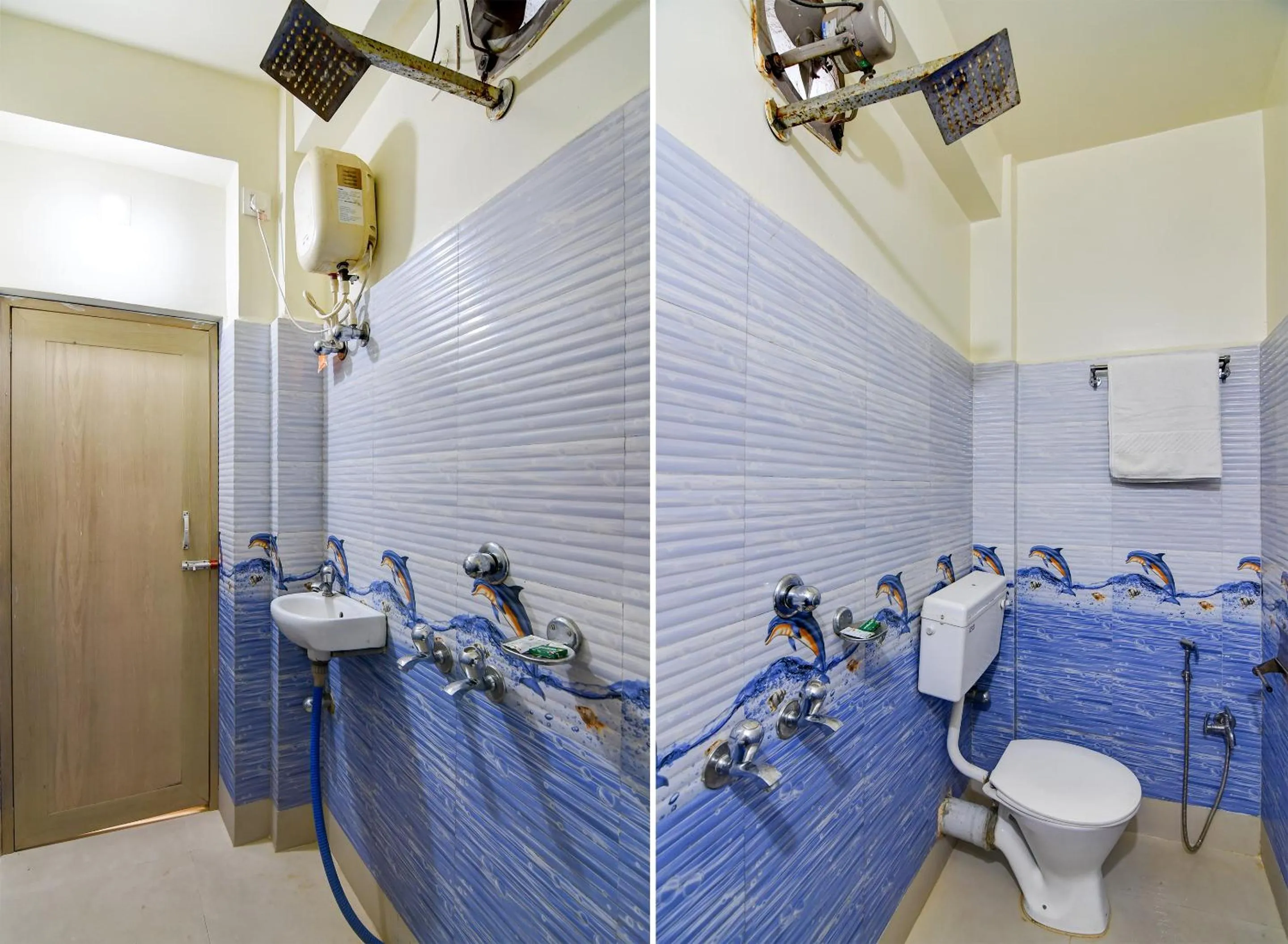 Toilet in Hotel Nilachal