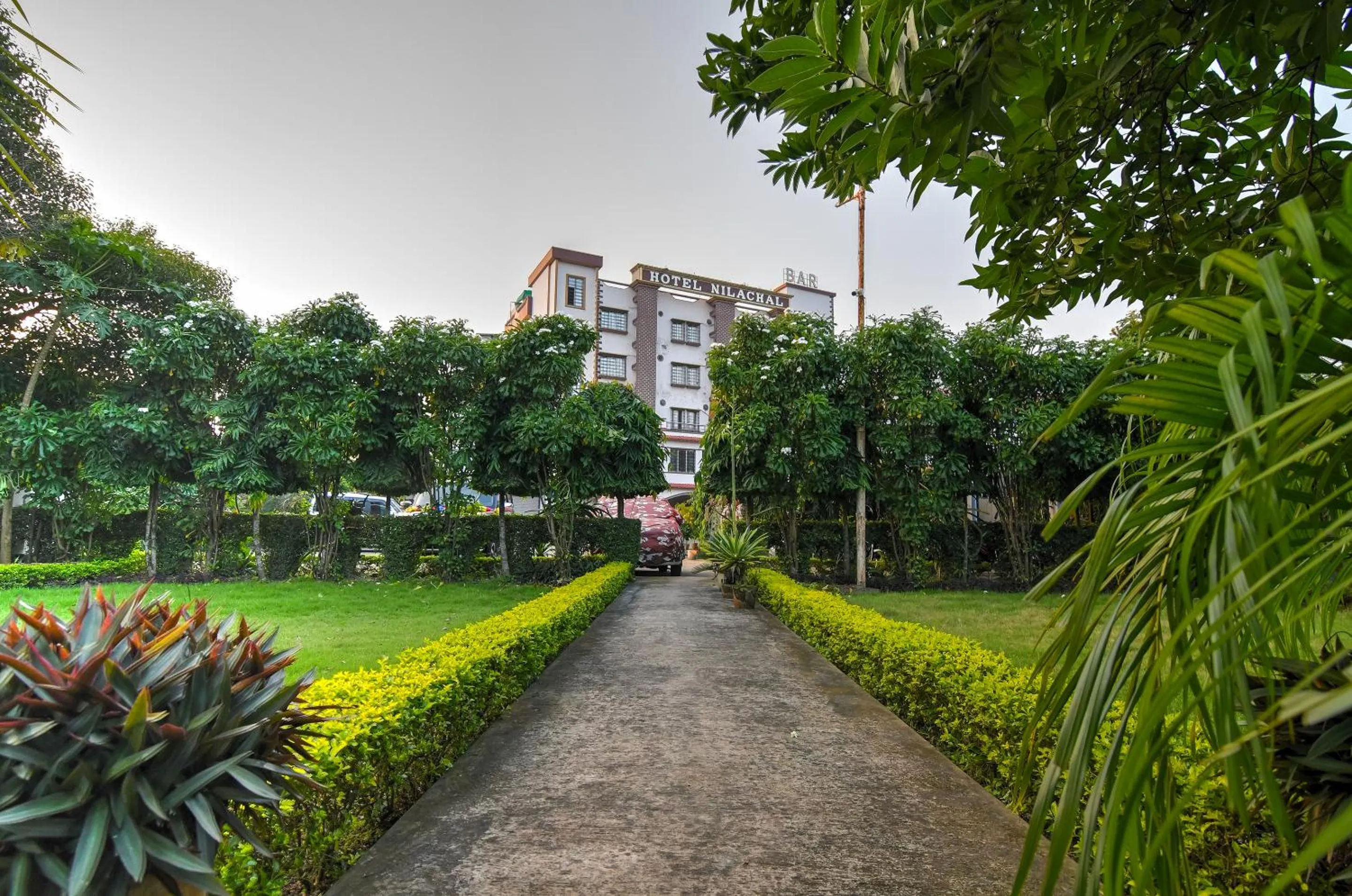 Garden in Hotel Nilachal