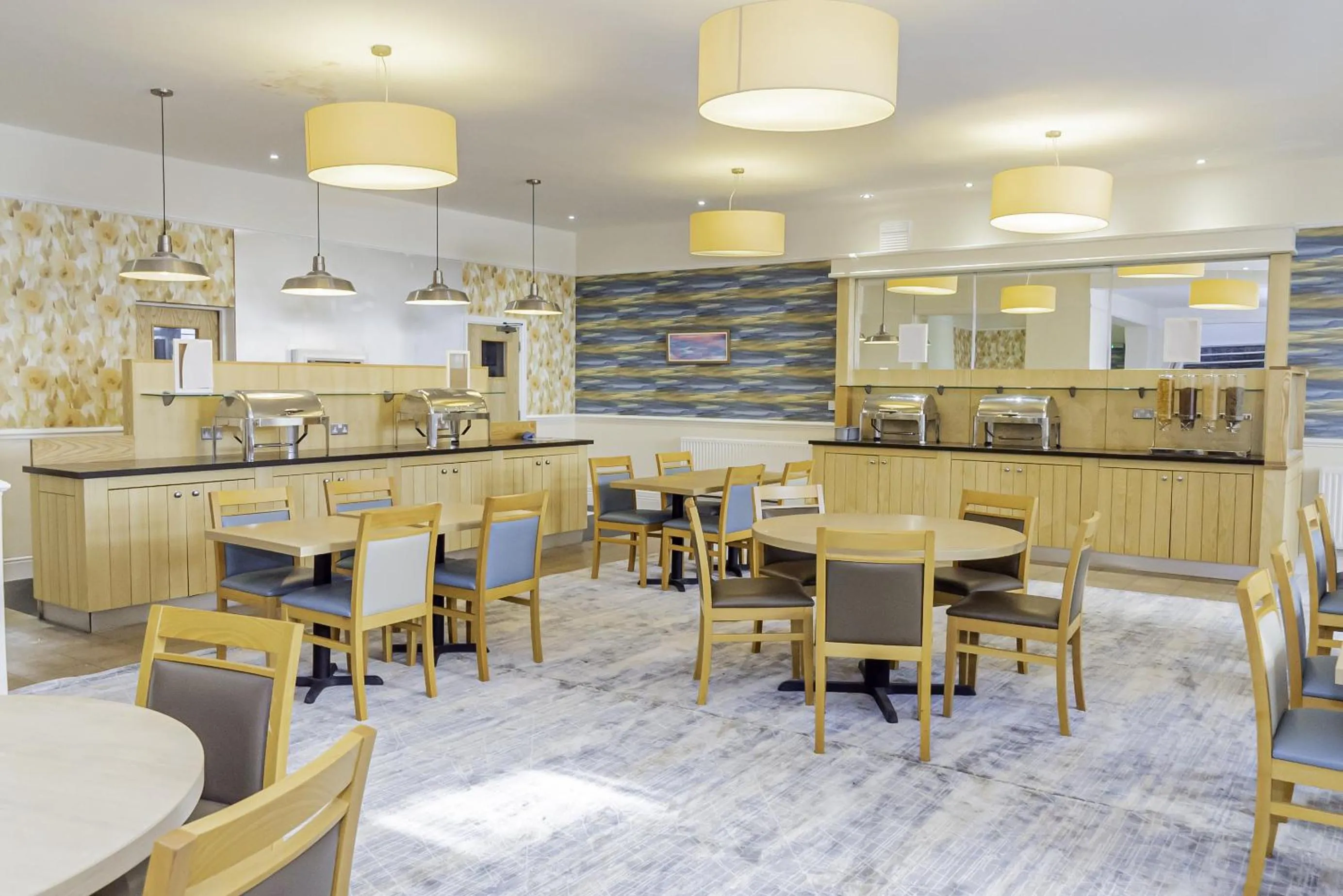 Dining area in The Majestic Hotel