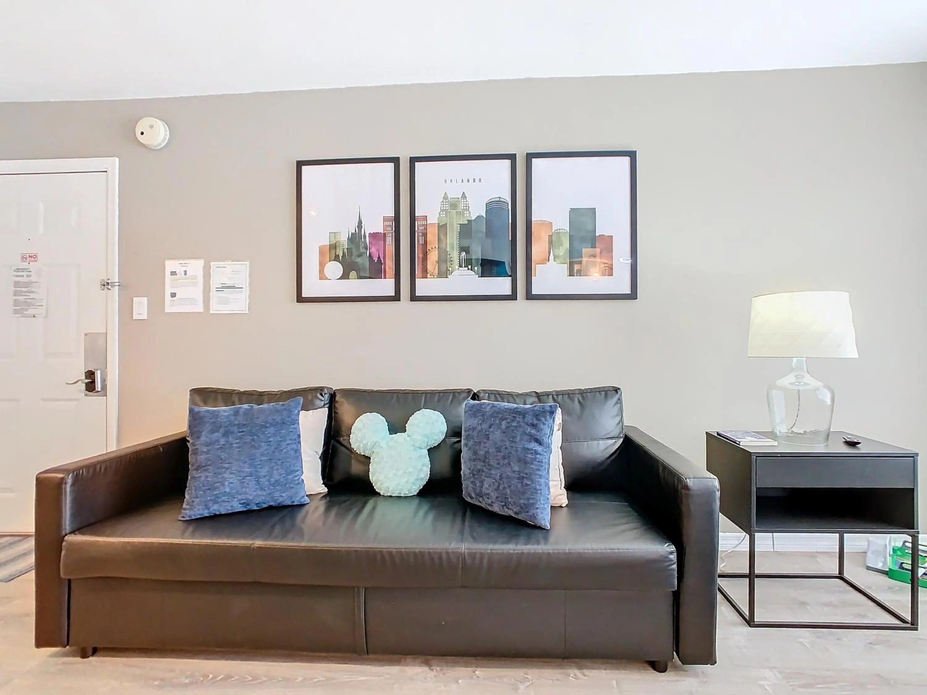 Living room in Be Our Guest! 1 Bedroom Condo Near Disney Parks!