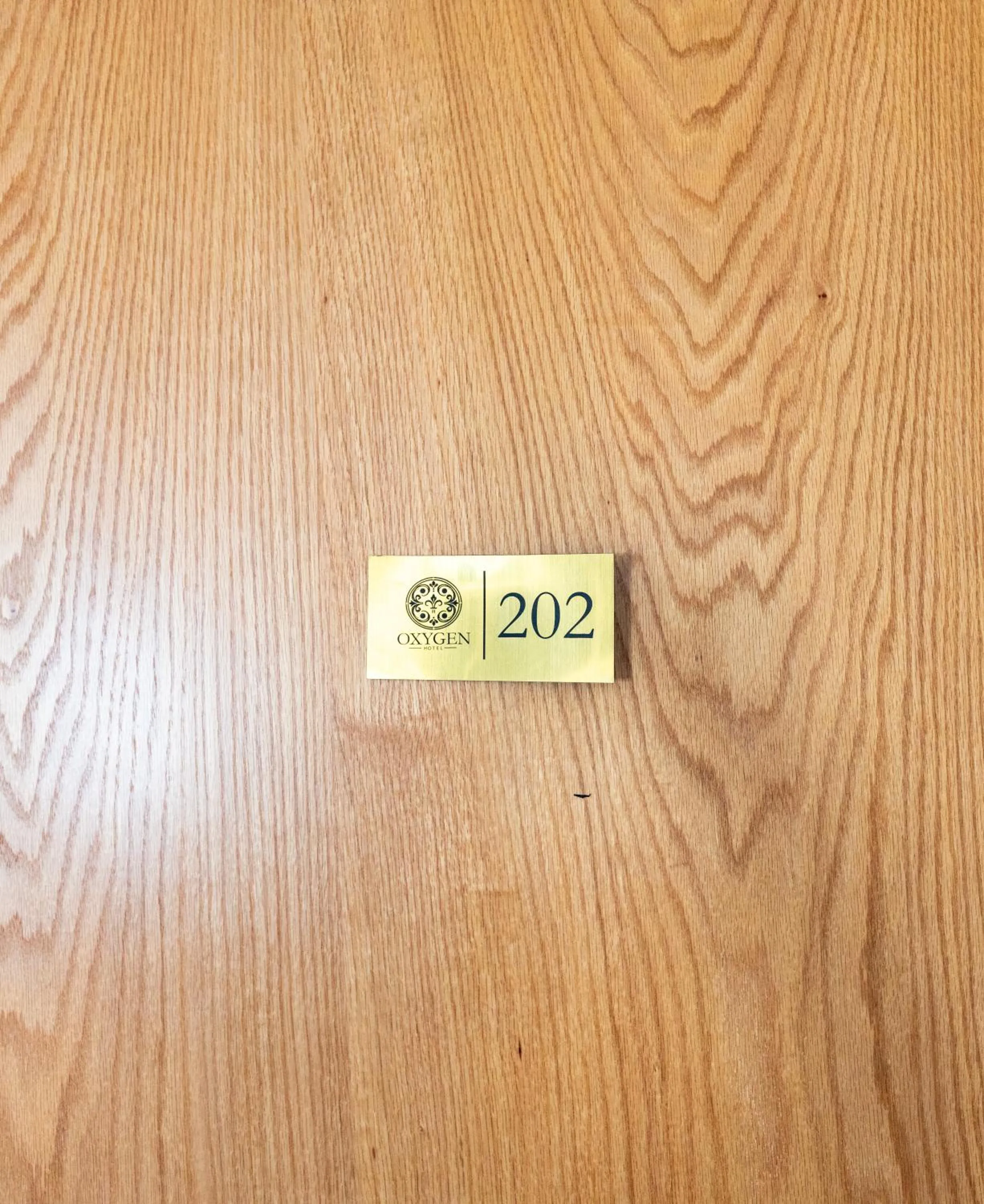 Text overlay in Oxygen Boutique Hotel