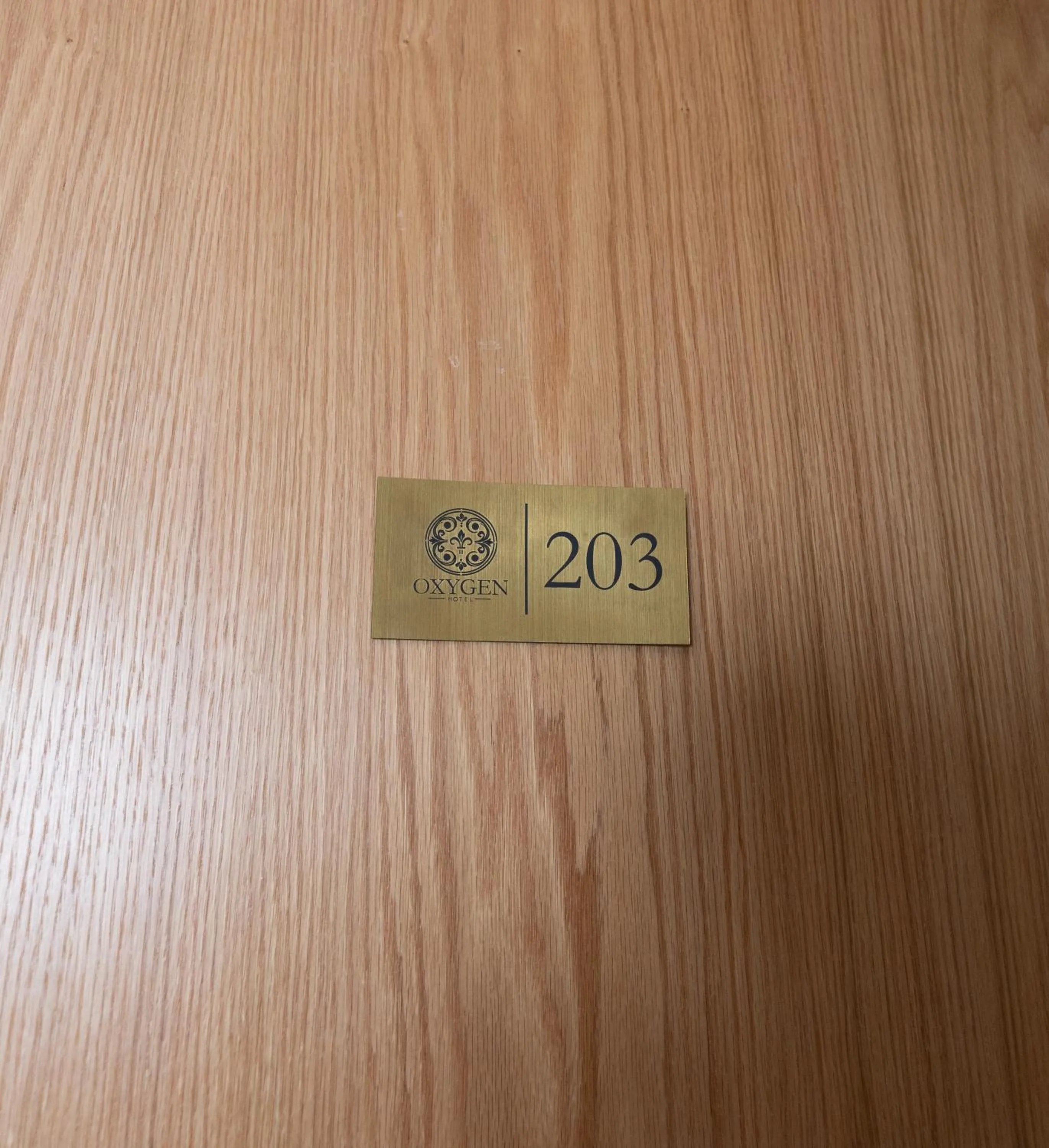 Logo/Certificate/Sign in Oxygen Boutique Hotel