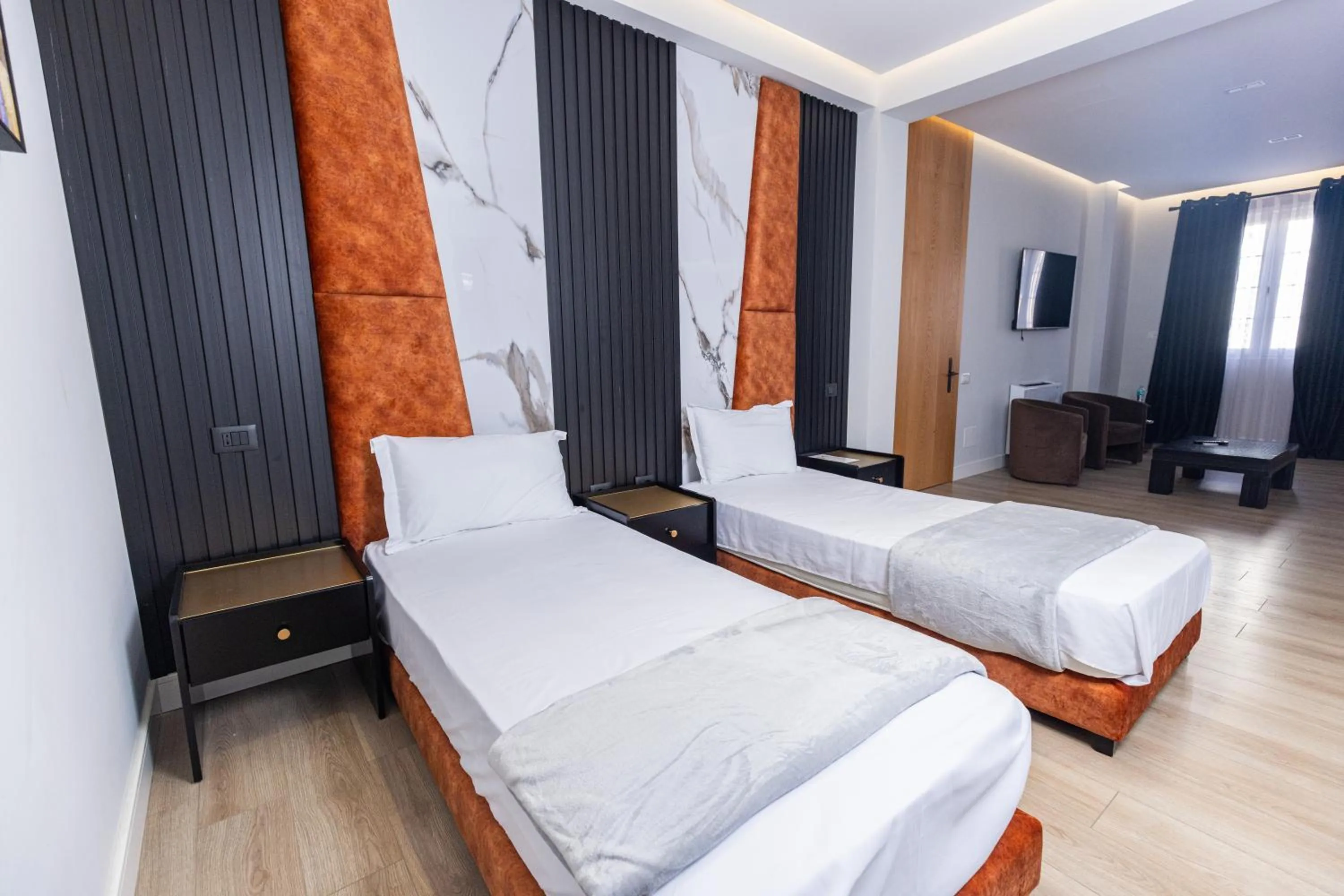 Bed in Oxygen Boutique Hotel