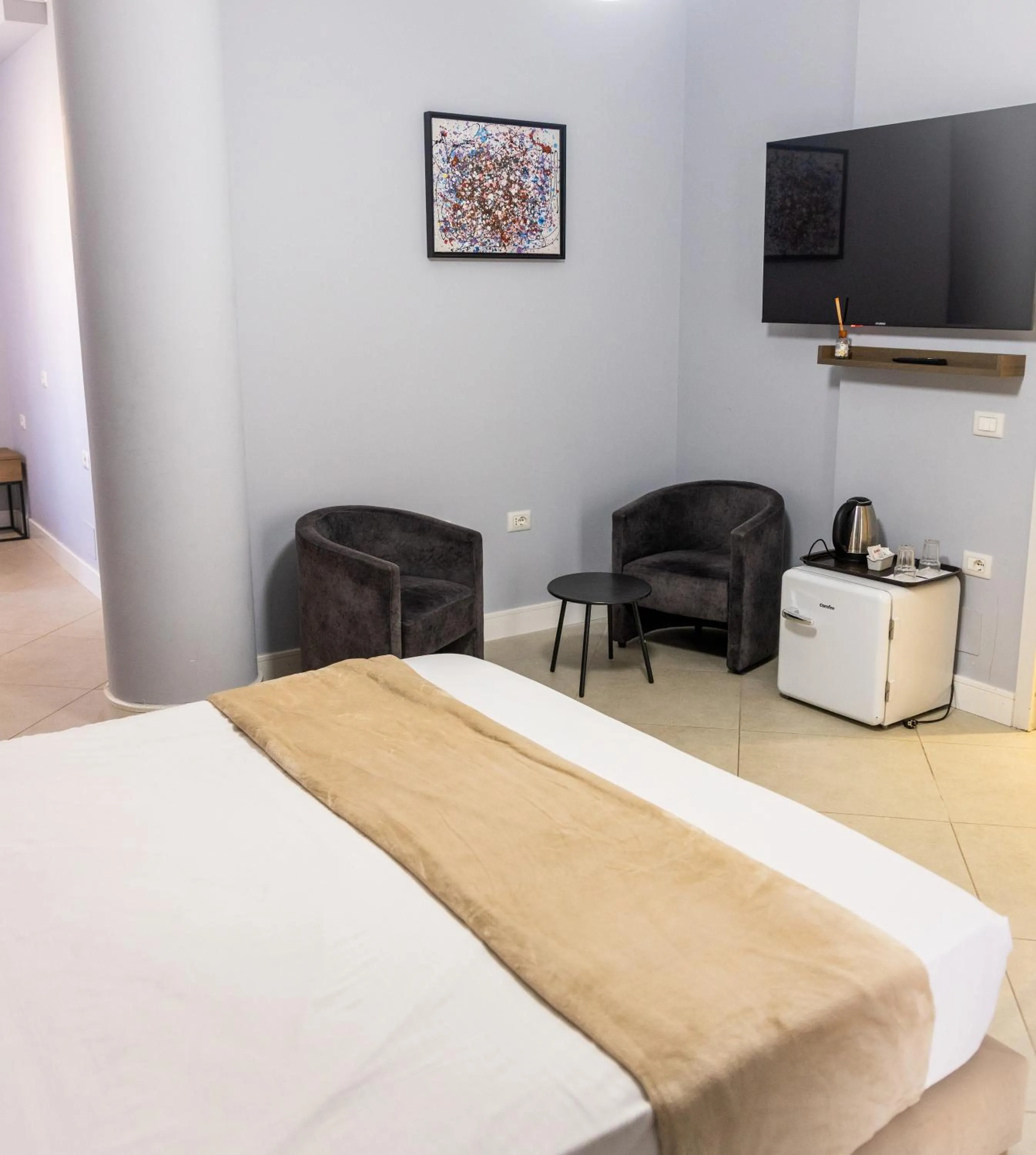 Bed in Oxygen Boutique Hotel