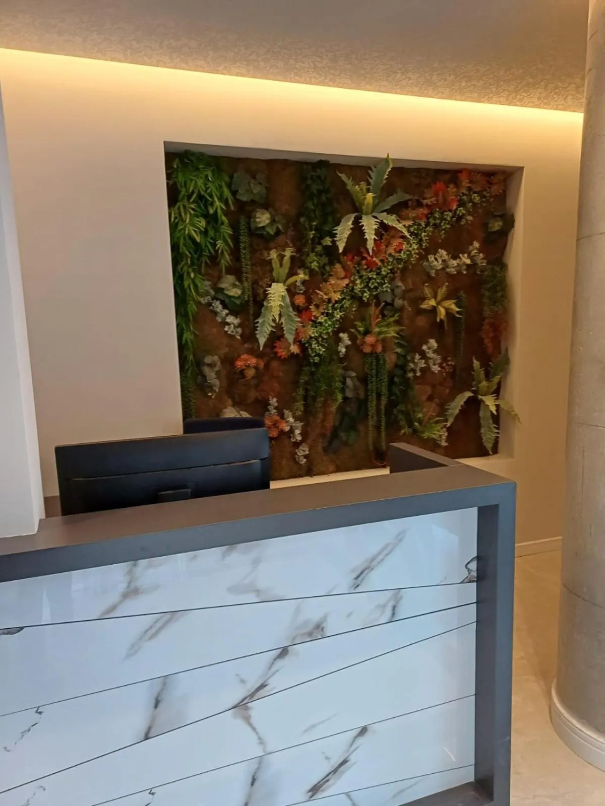 Decorative detail in Oxygen Boutique Hotel