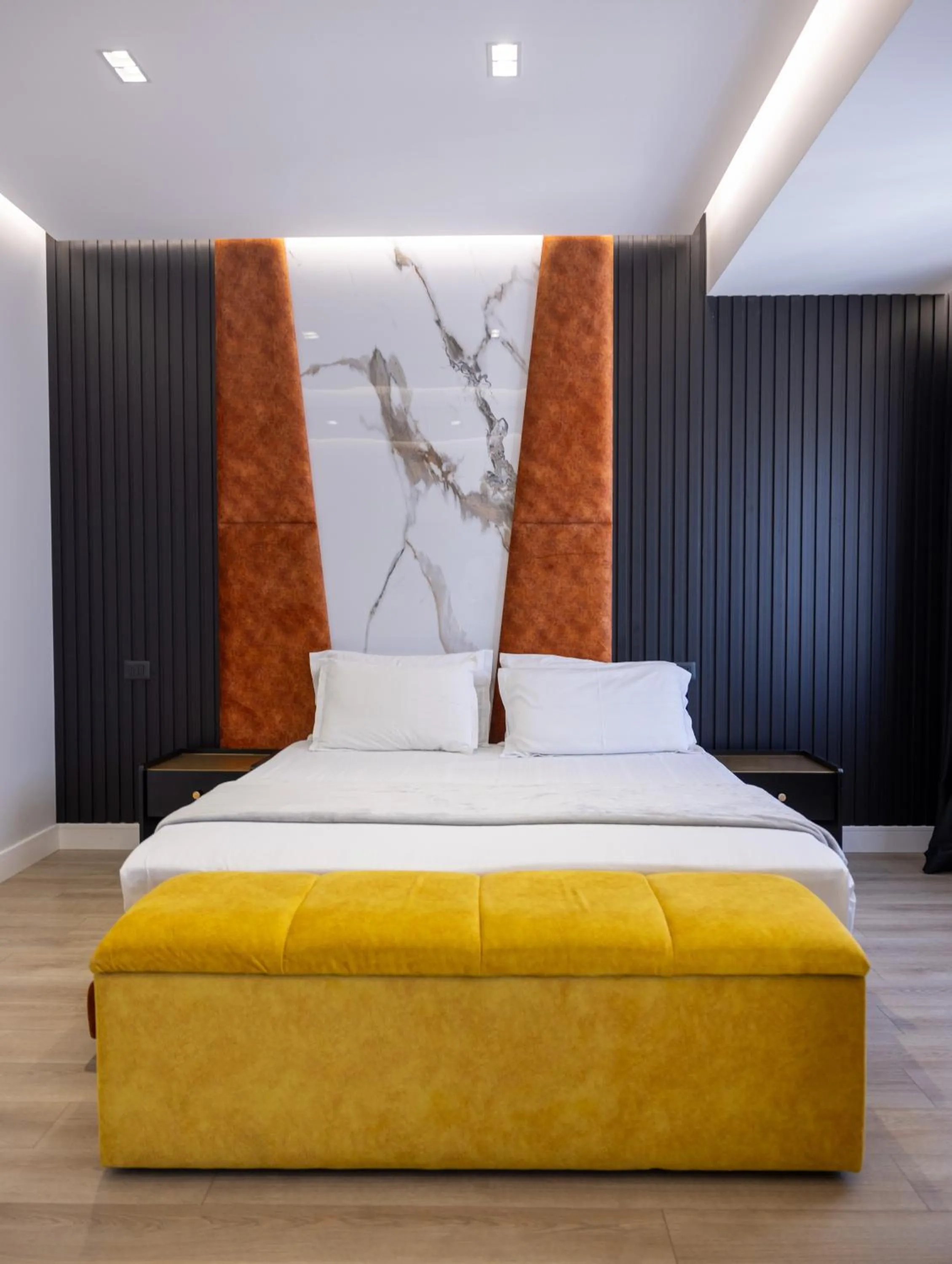 Bed in Oxygen Boutique Hotel