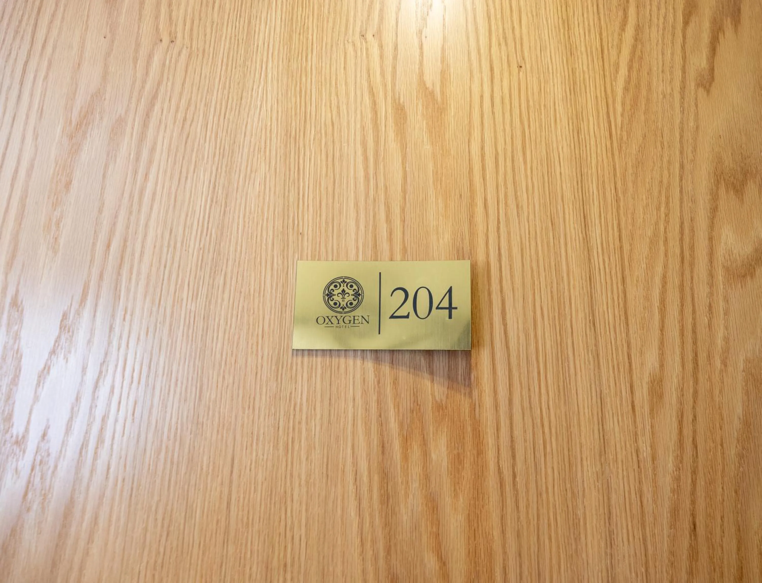 Logo/Certificate/Sign in Oxygen Boutique Hotel