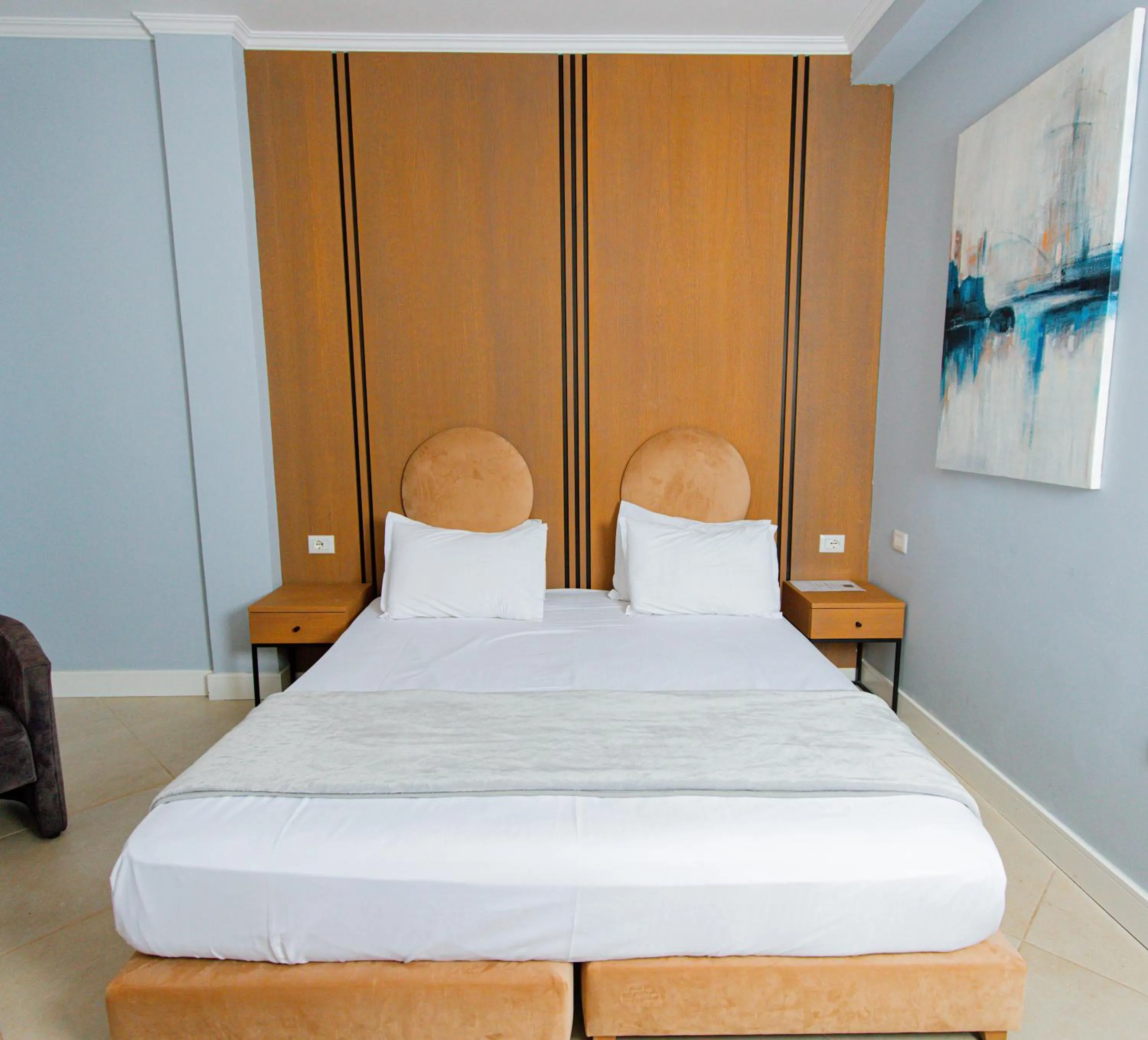 Bed in Oxygen Boutique Hotel