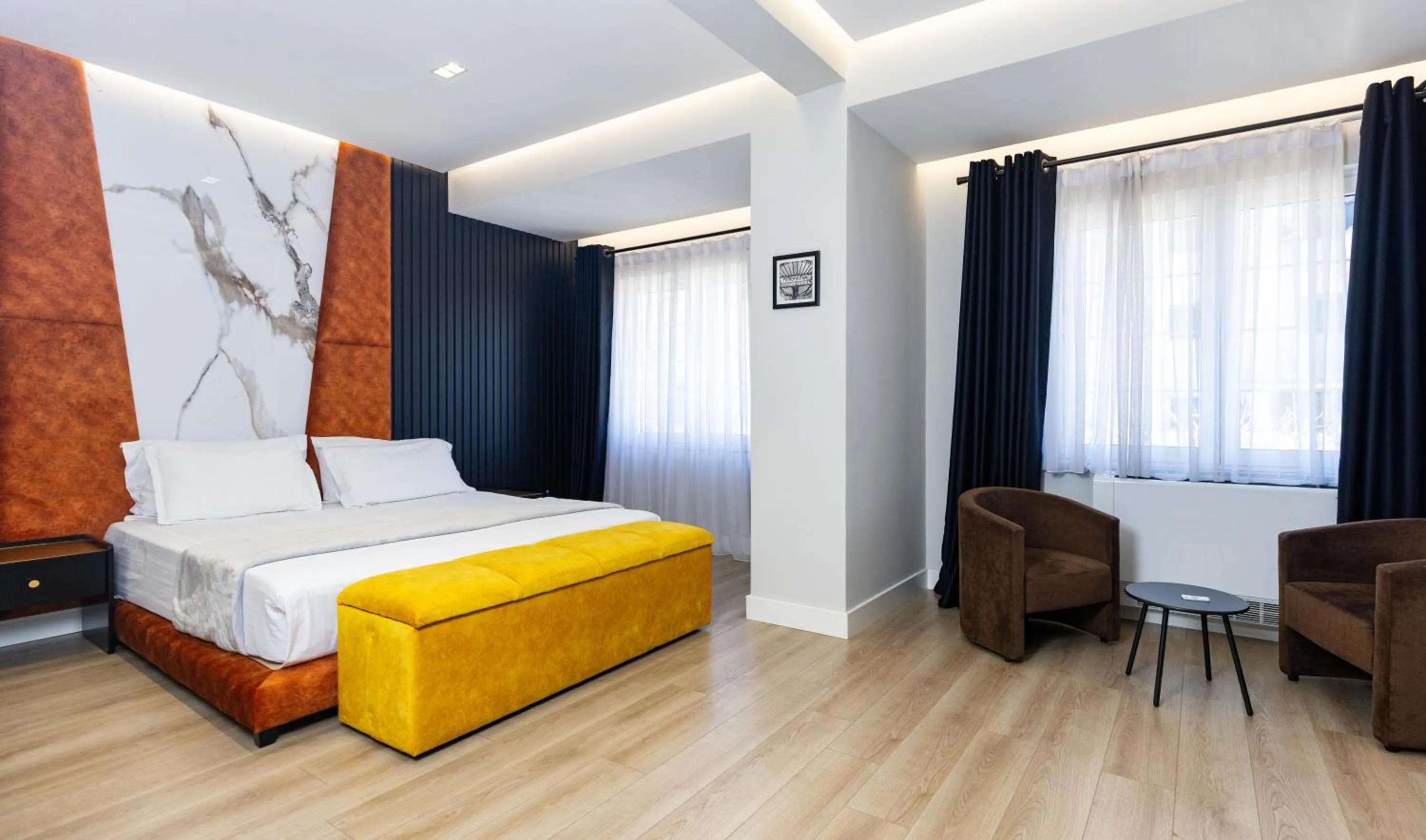 Bed in Oxygen Boutique Hotel