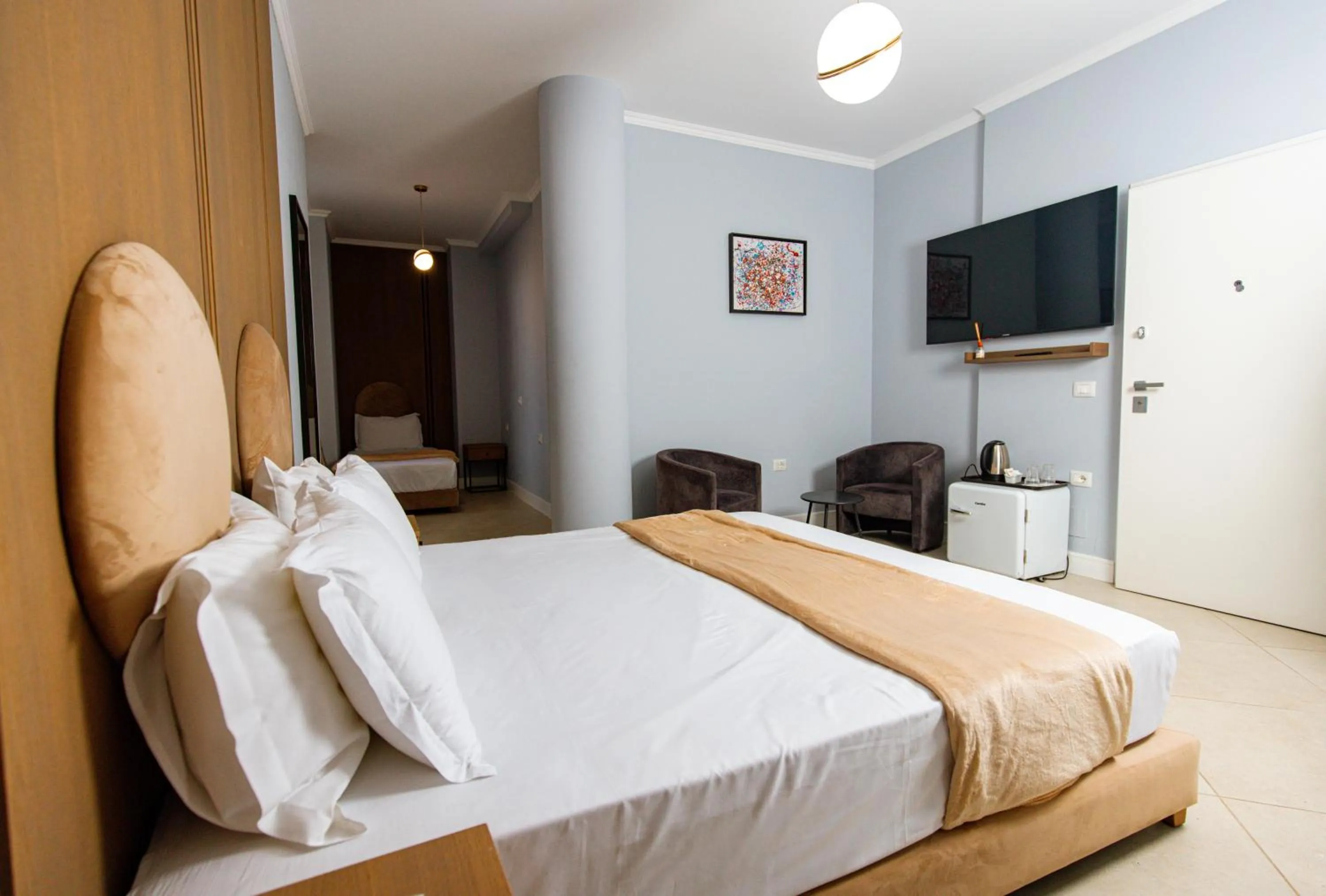 Bed in Oxygen Boutique Hotel