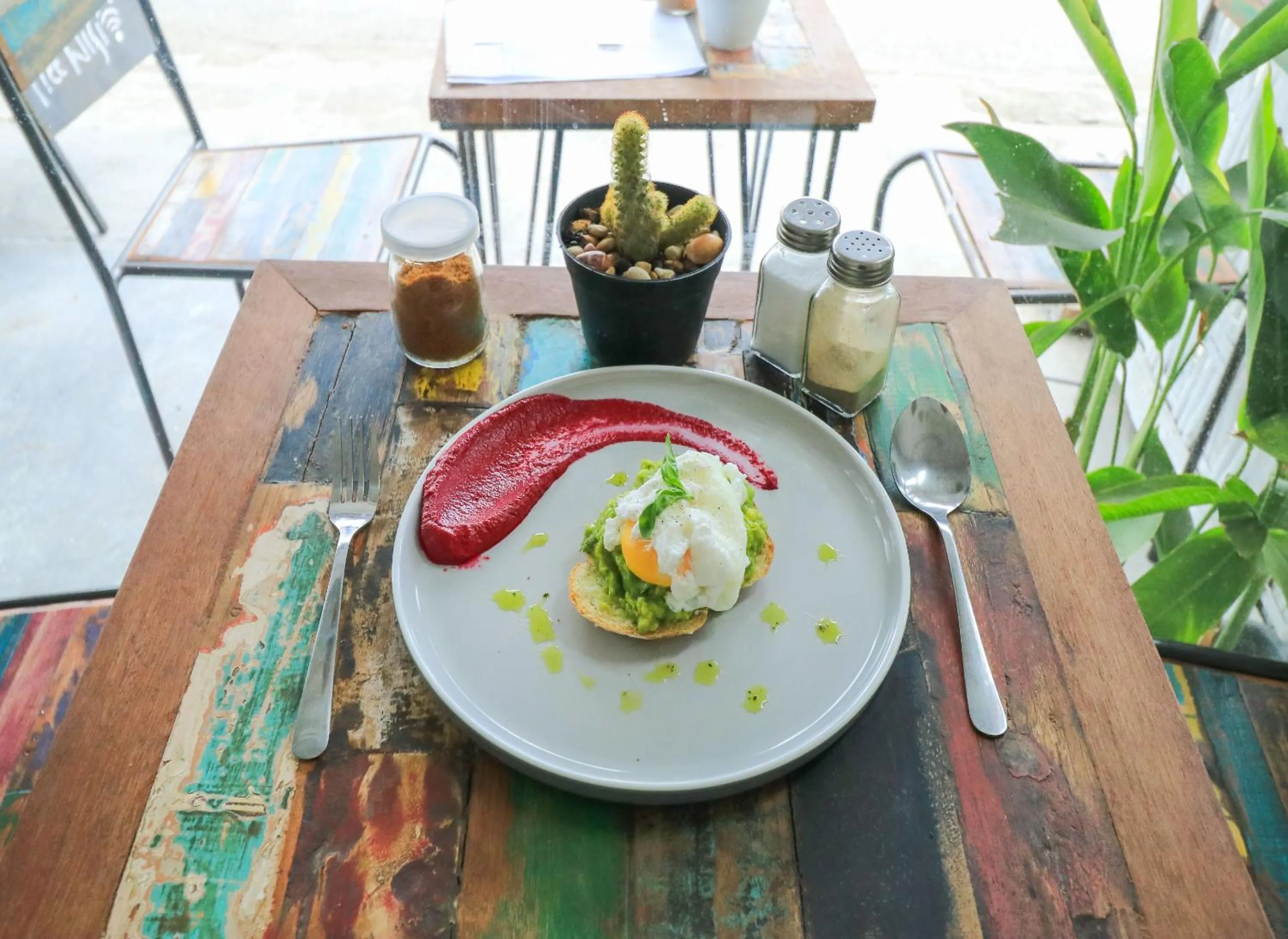 Breakfast in The Wina Echo Beach Guest House