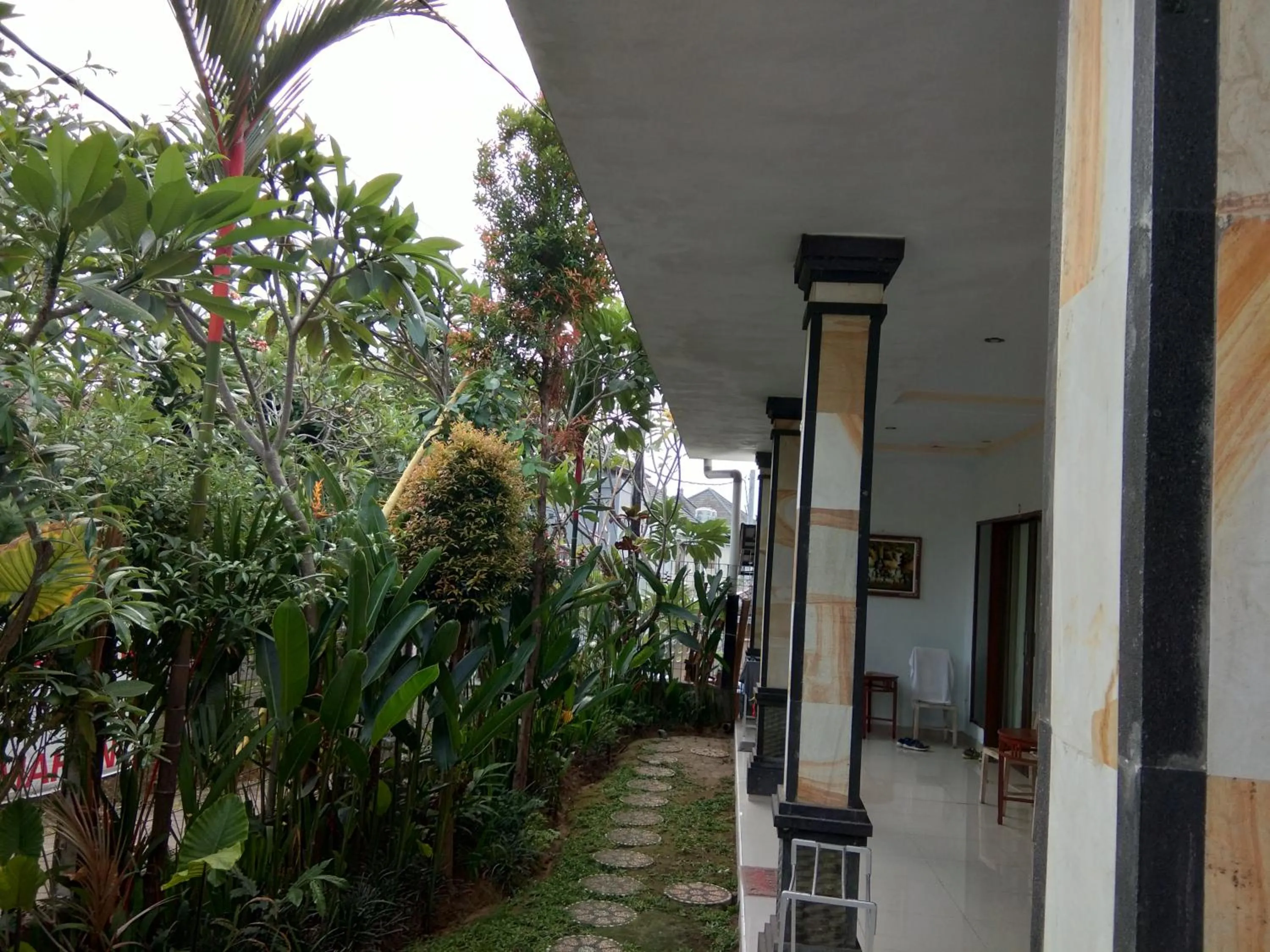 Balcony/Terrace in The Wina Echo Beach Guest House