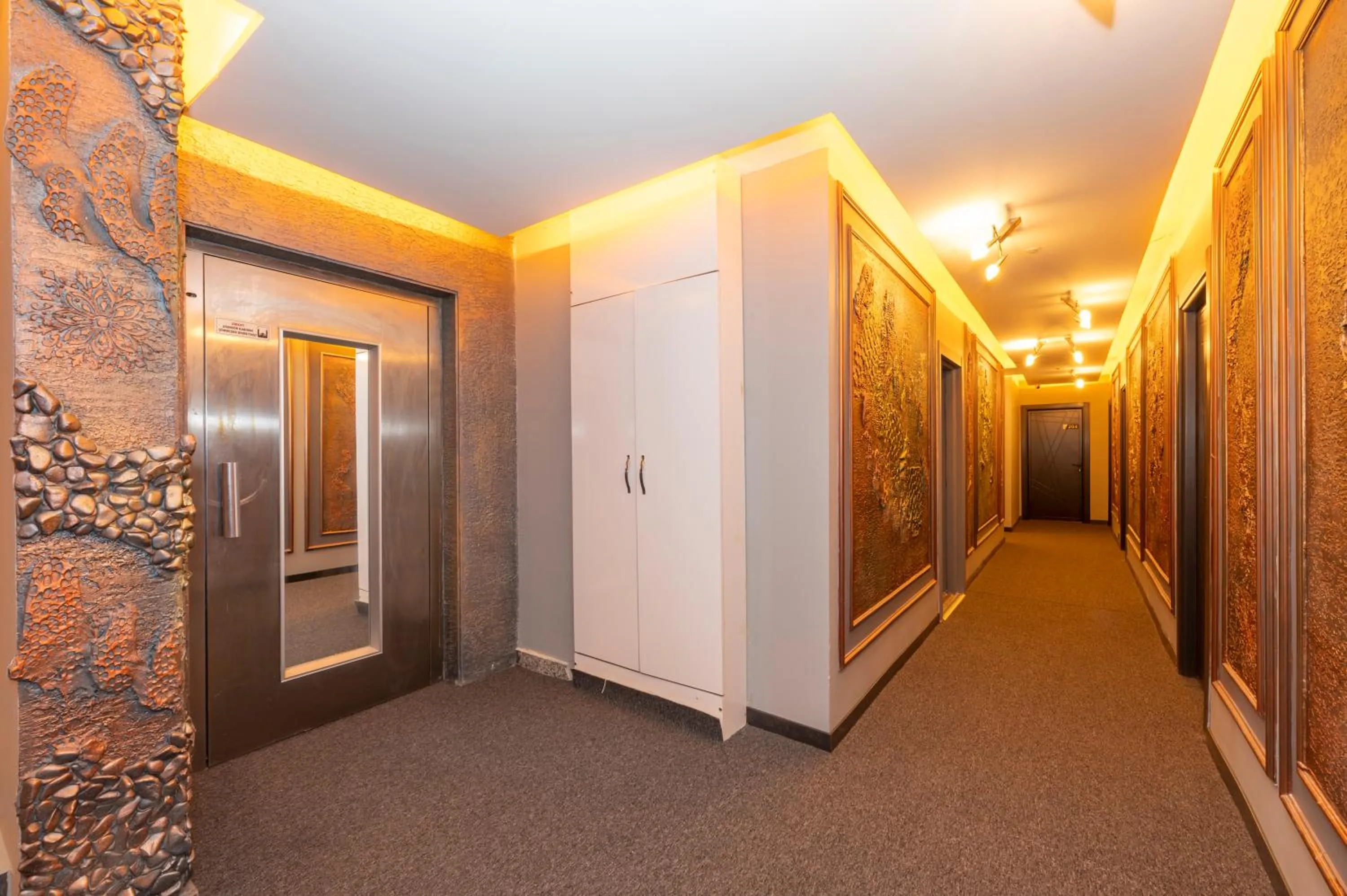 Decorative detail in White Palace Hotel