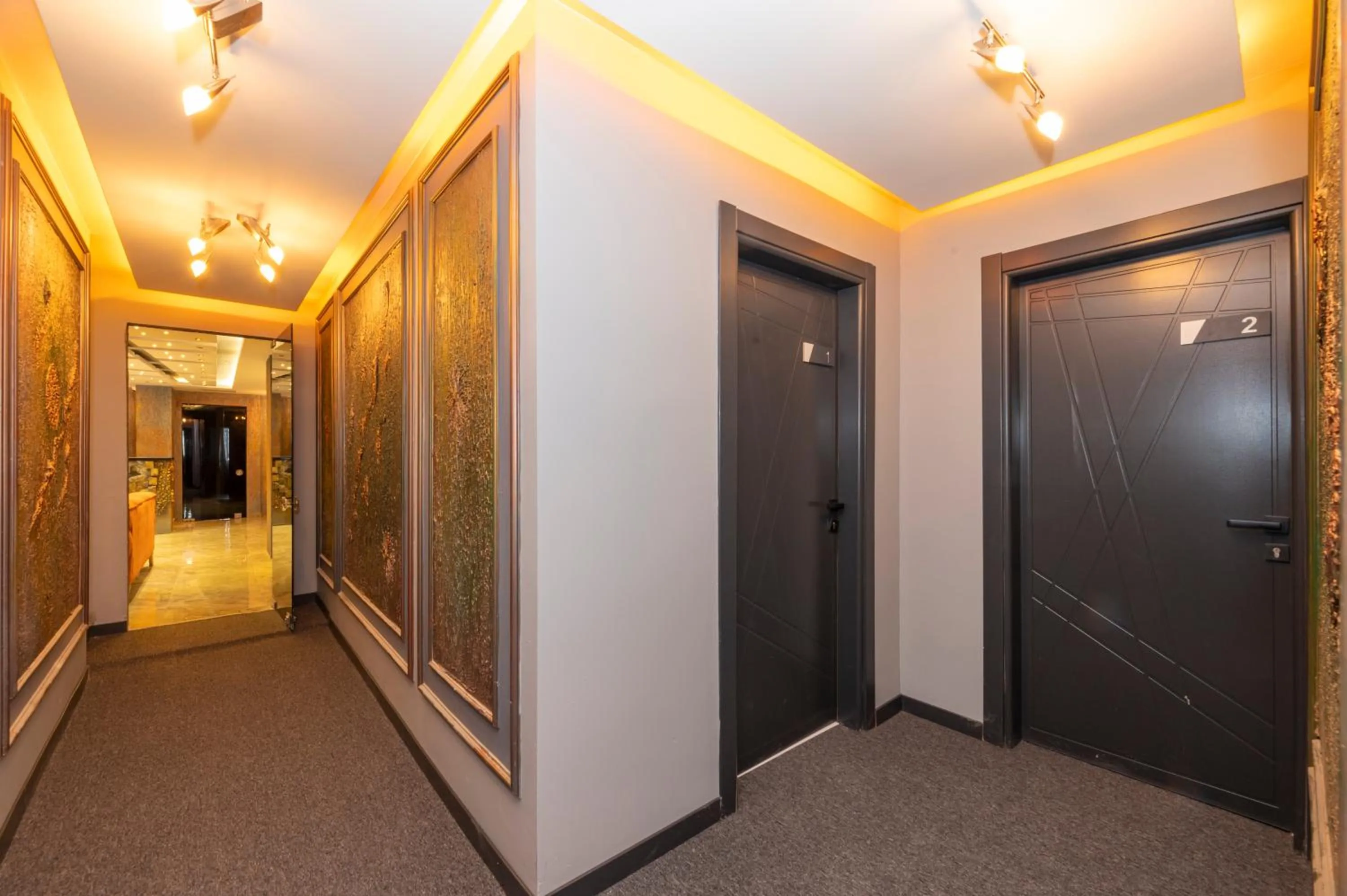 Decorative detail in White Palace Hotel