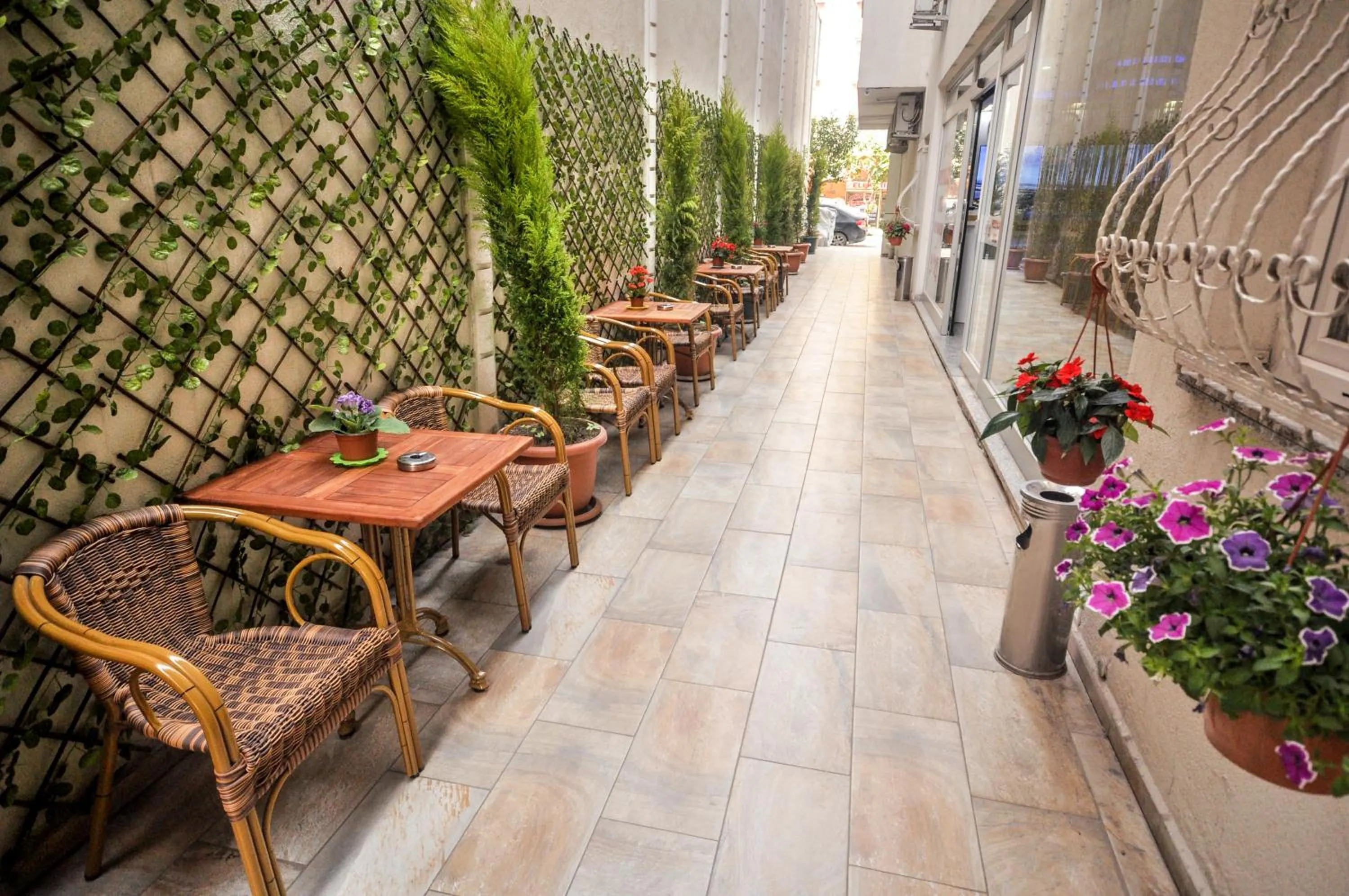 Garden in White Palace Hotel