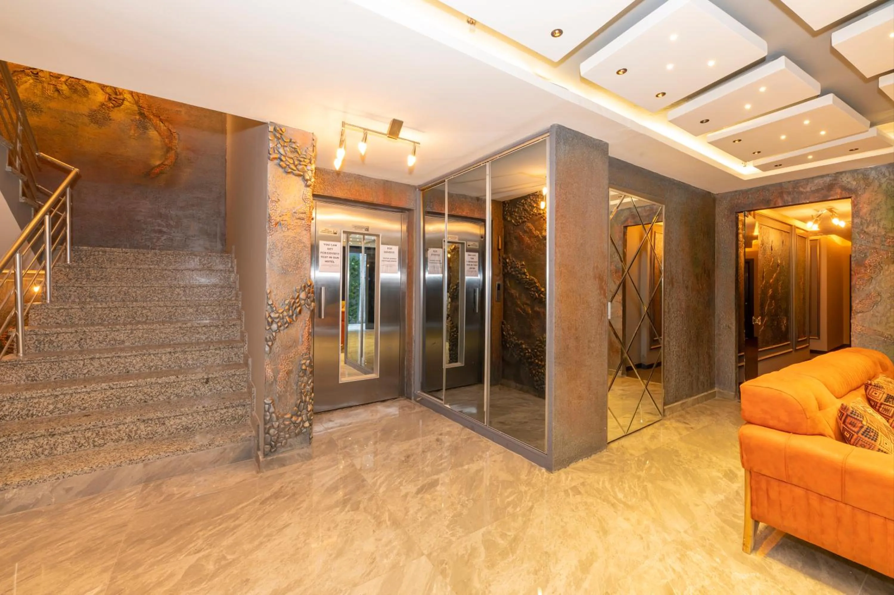 Decorative detail in White Palace Hotel