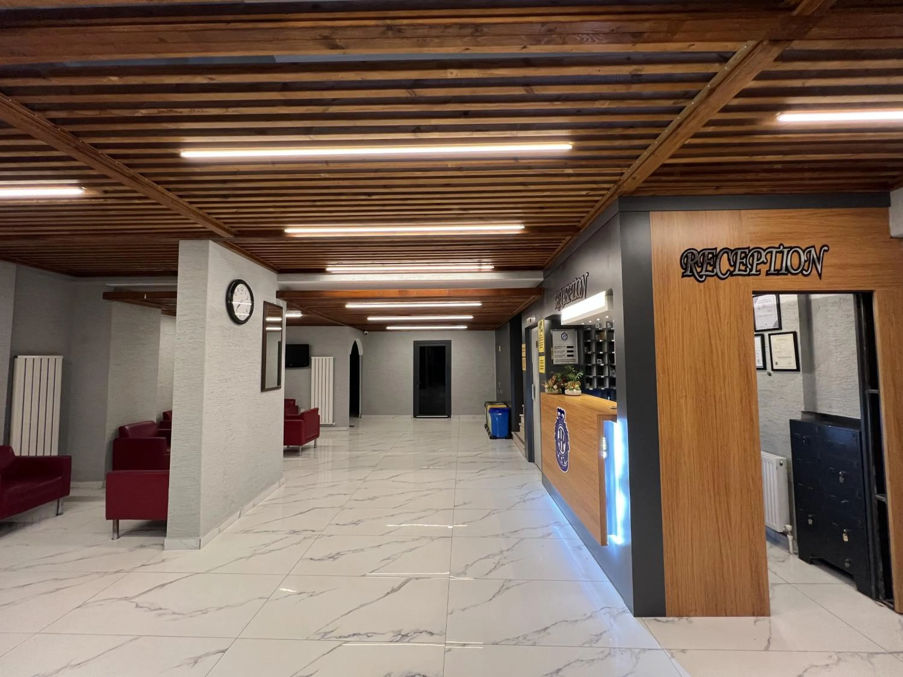 Lobby or reception in Hotel Prima