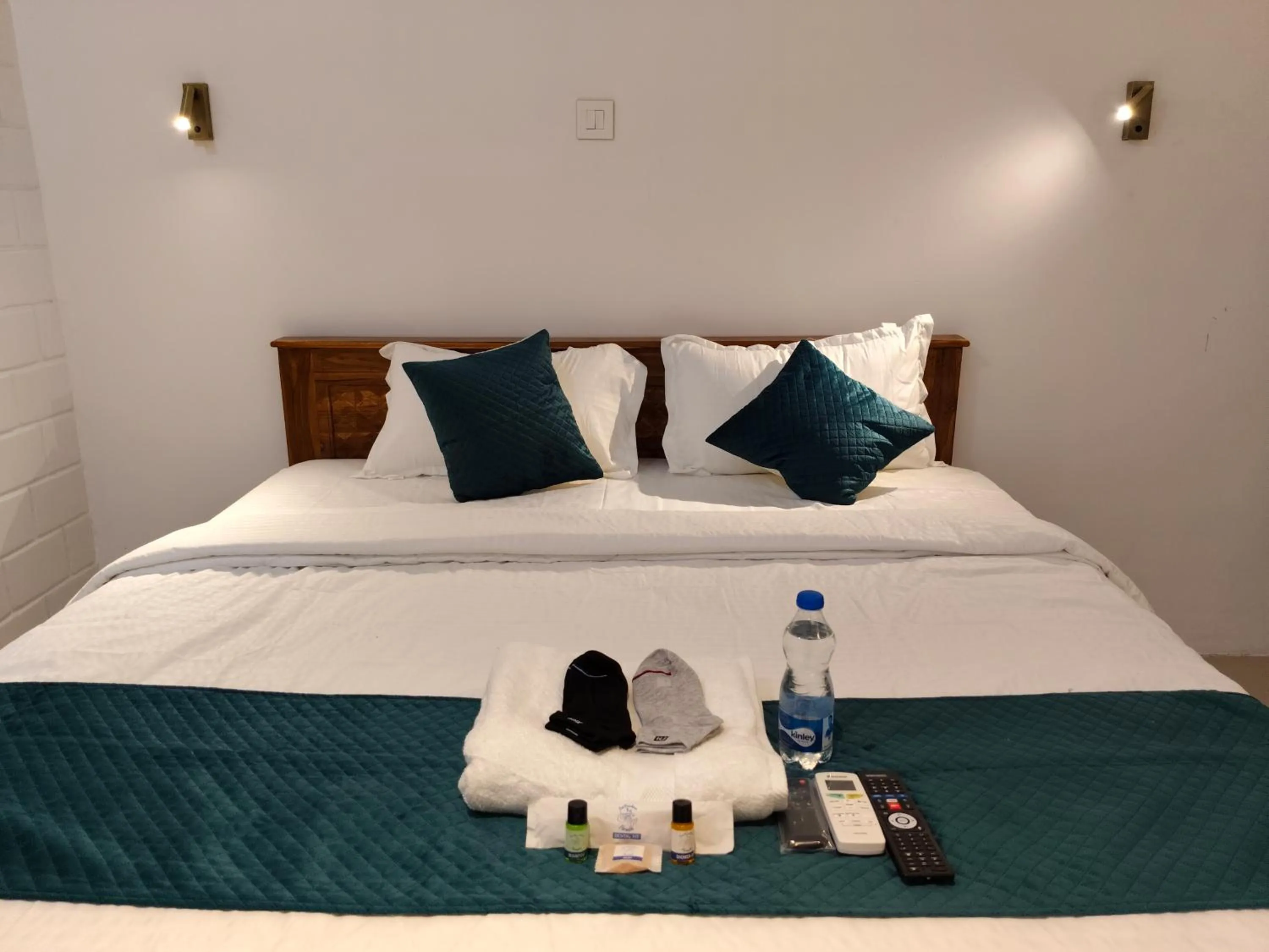 Bed in SriKrishna Paradise