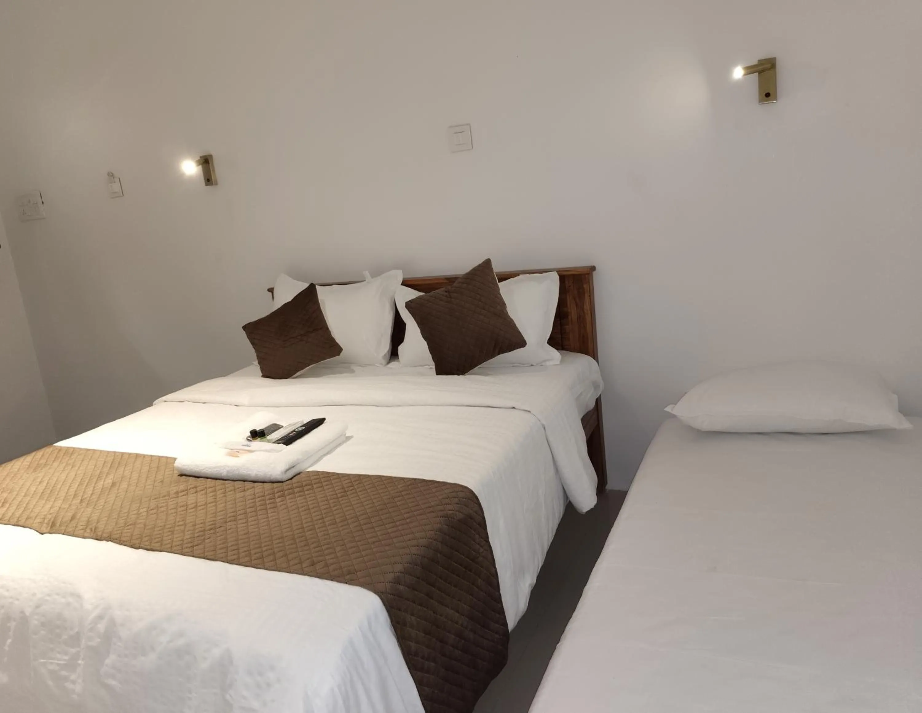 Bed in SriKrishna Paradise