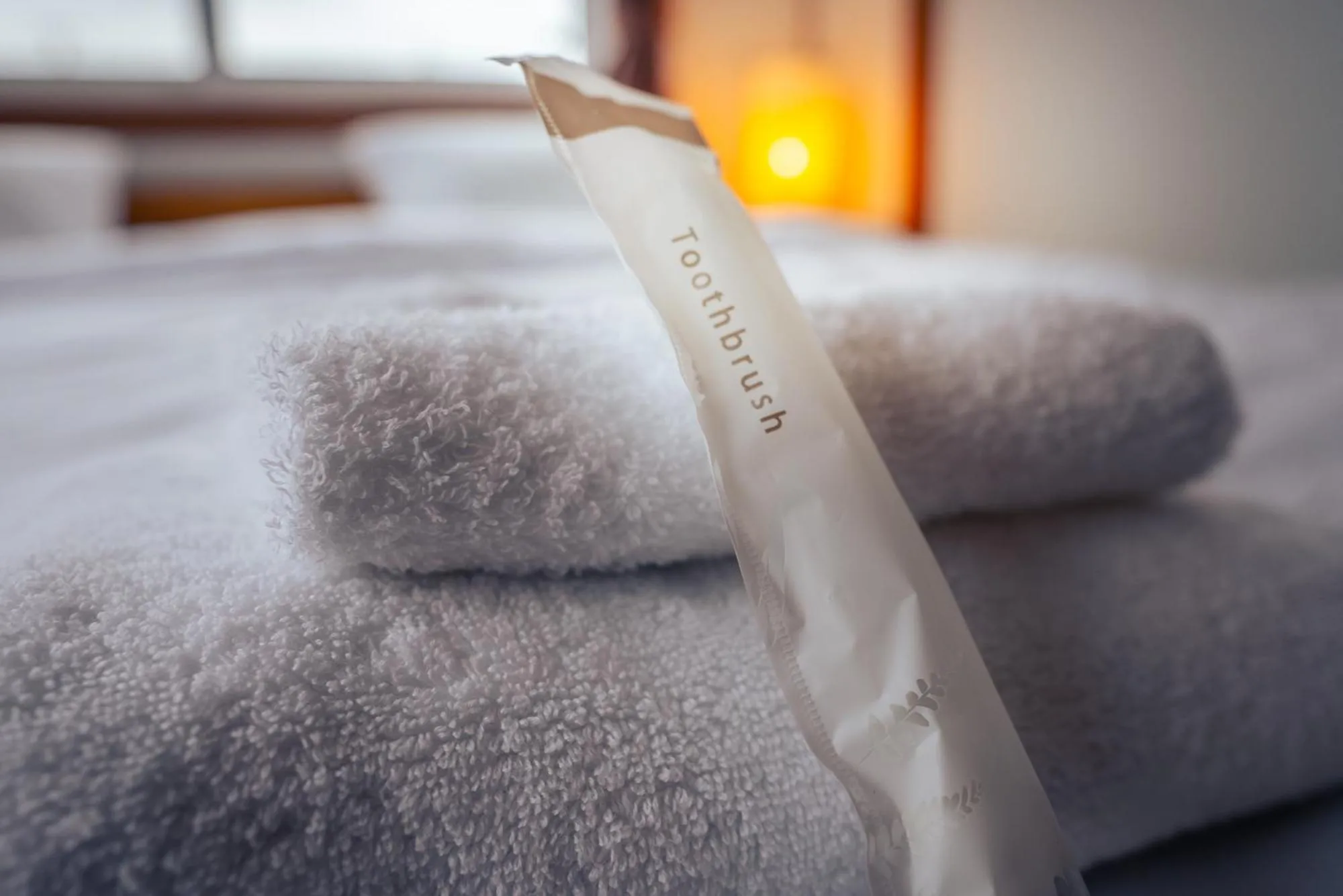 Bed in Winter Whale Lodge