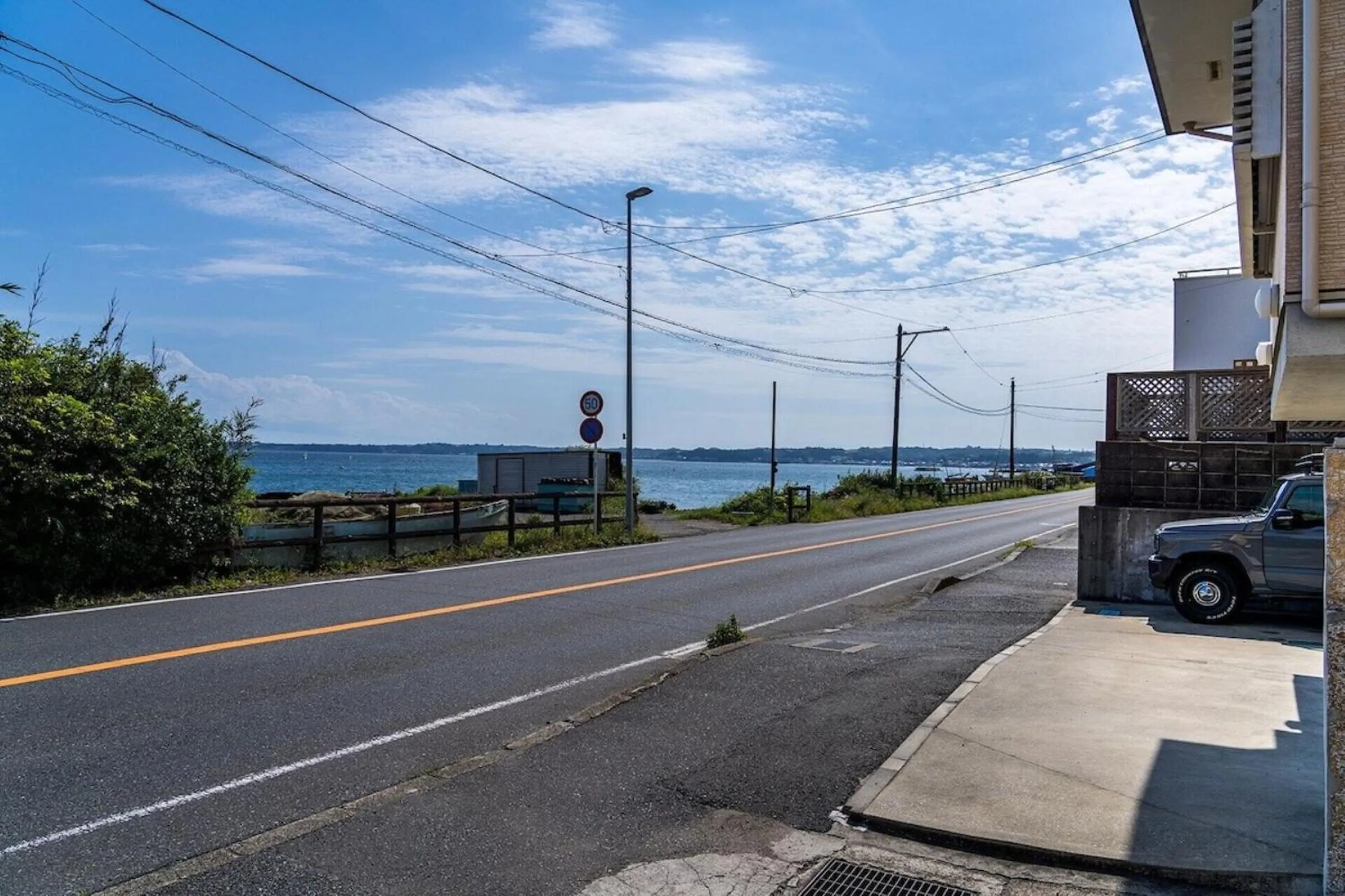 Parking in Oceanfront Villa Hale Kahakai プライベートサウナ