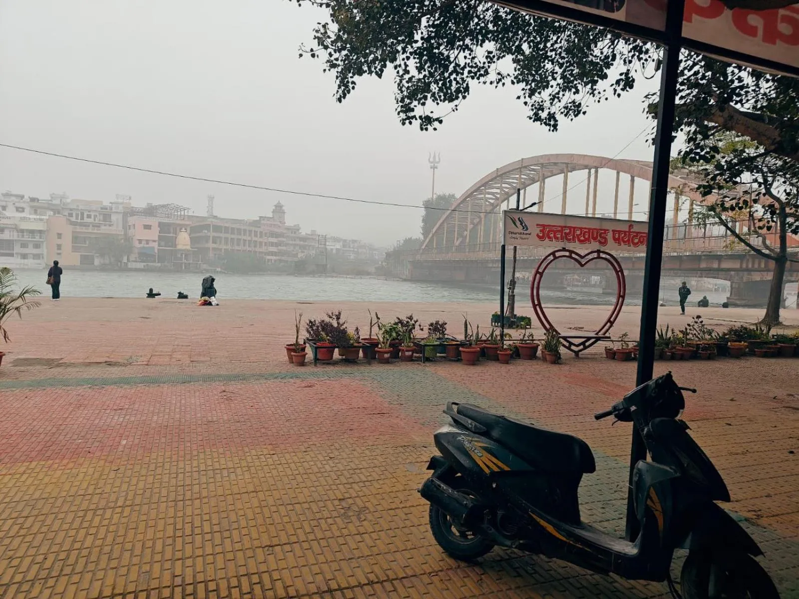 River view in Ganga Savera - On Ganga Ghat