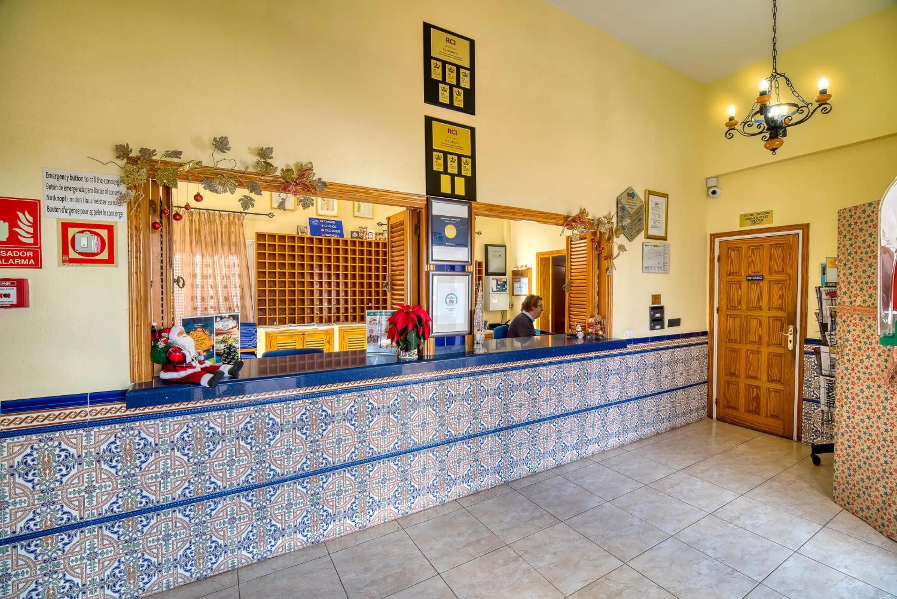 Lobby or reception in Ona el Marqués