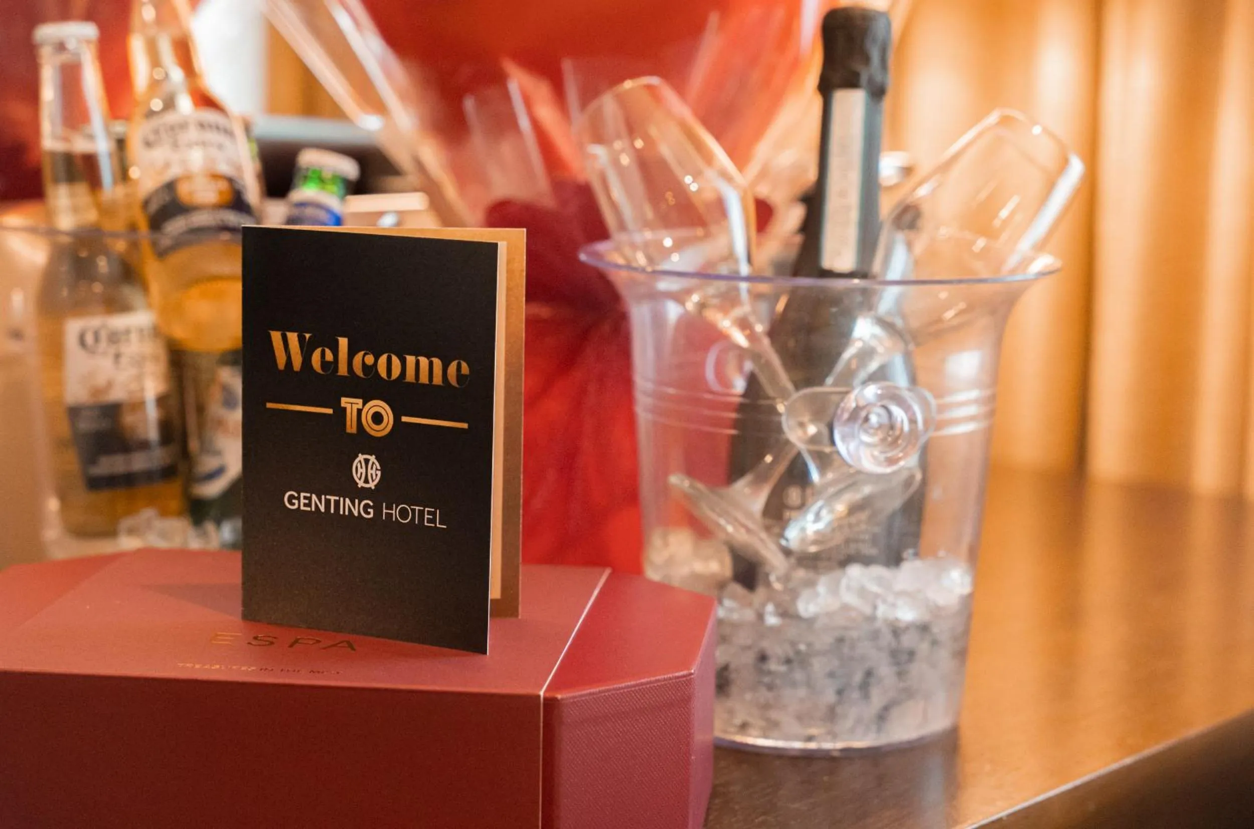 Food and drinks in Genting Hotel & Spa at Resorts World Birmingham