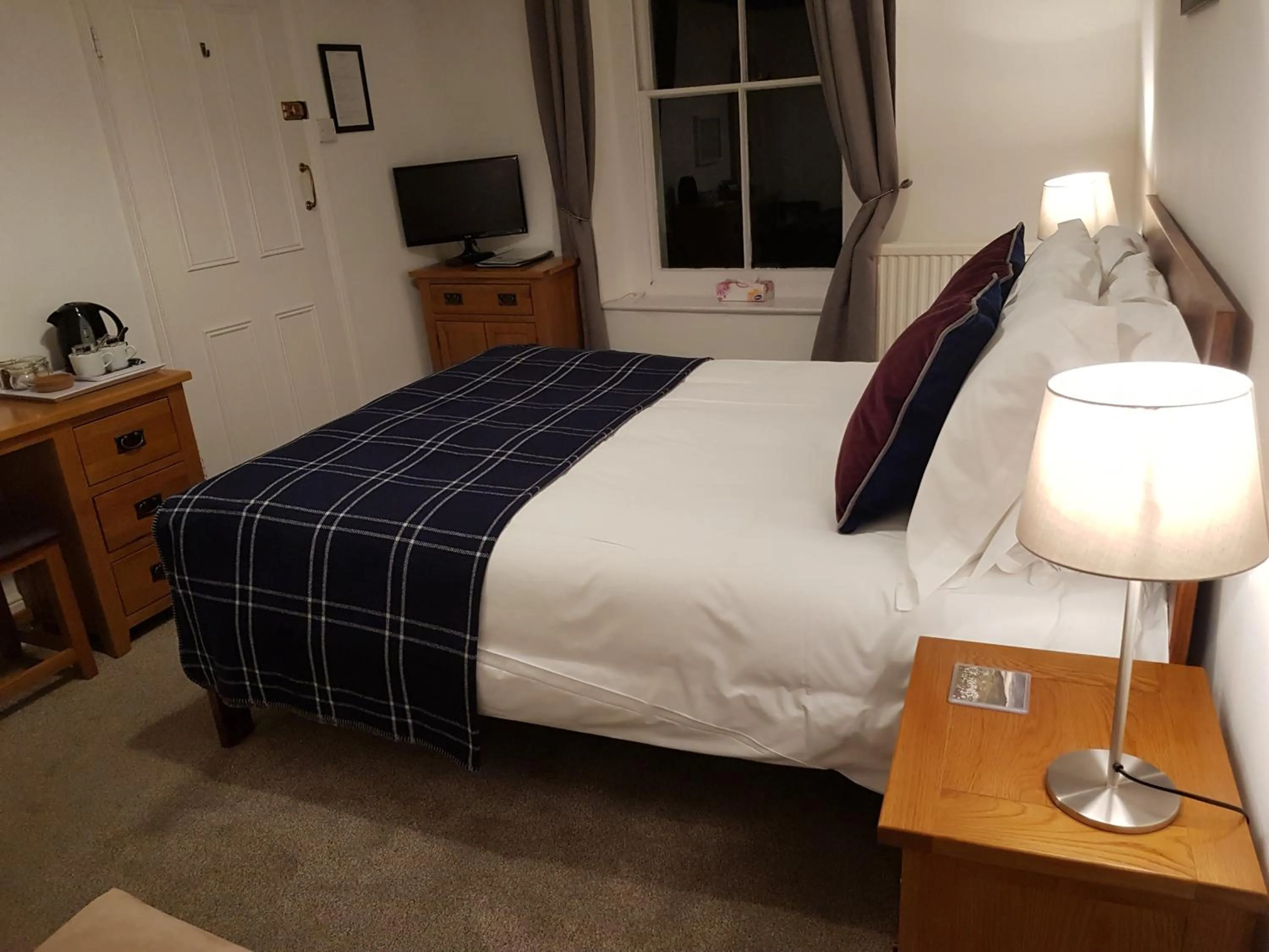 Bed in Ty Helyg Guest House