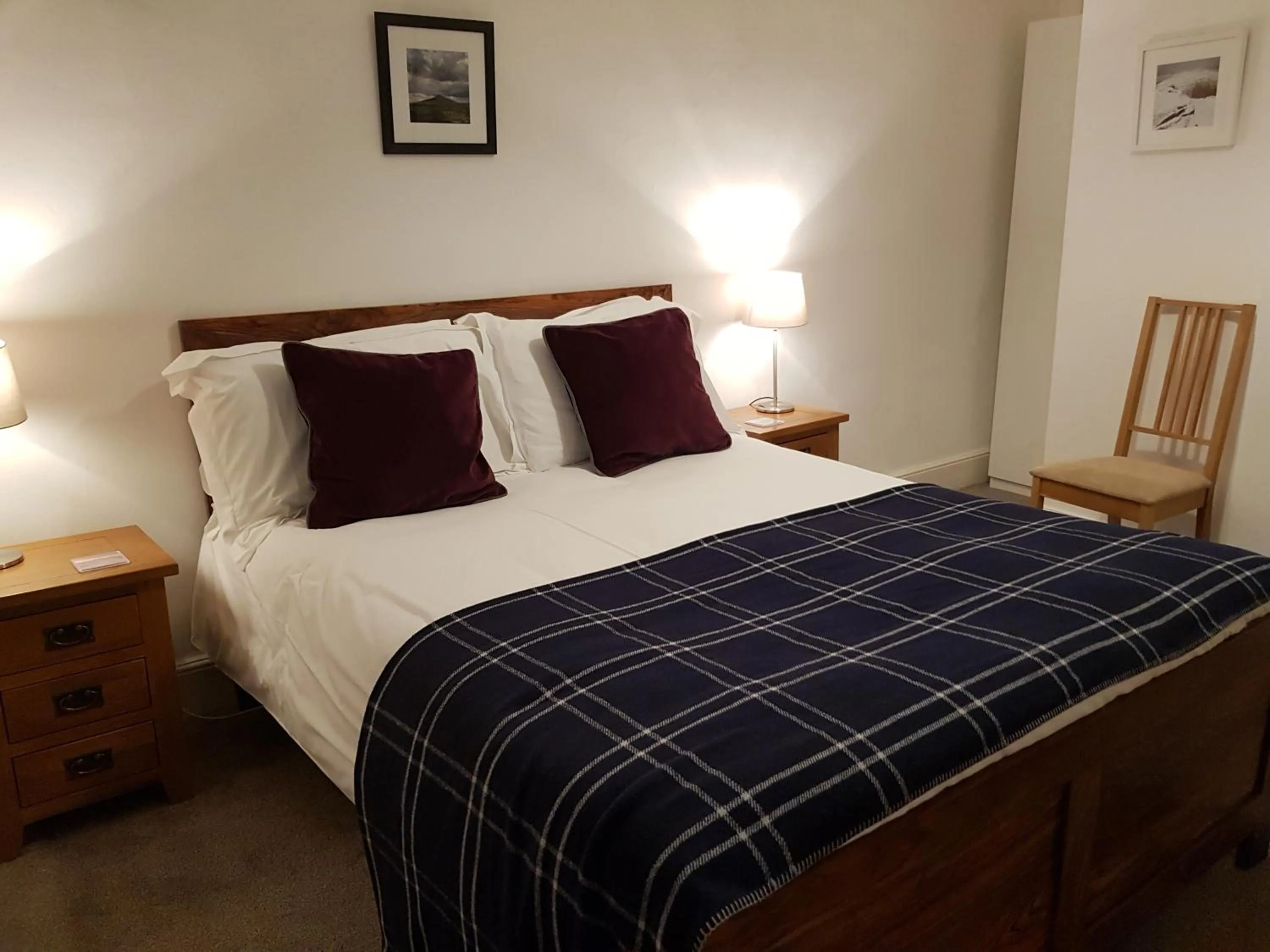 Bed in Ty Helyg Guest House