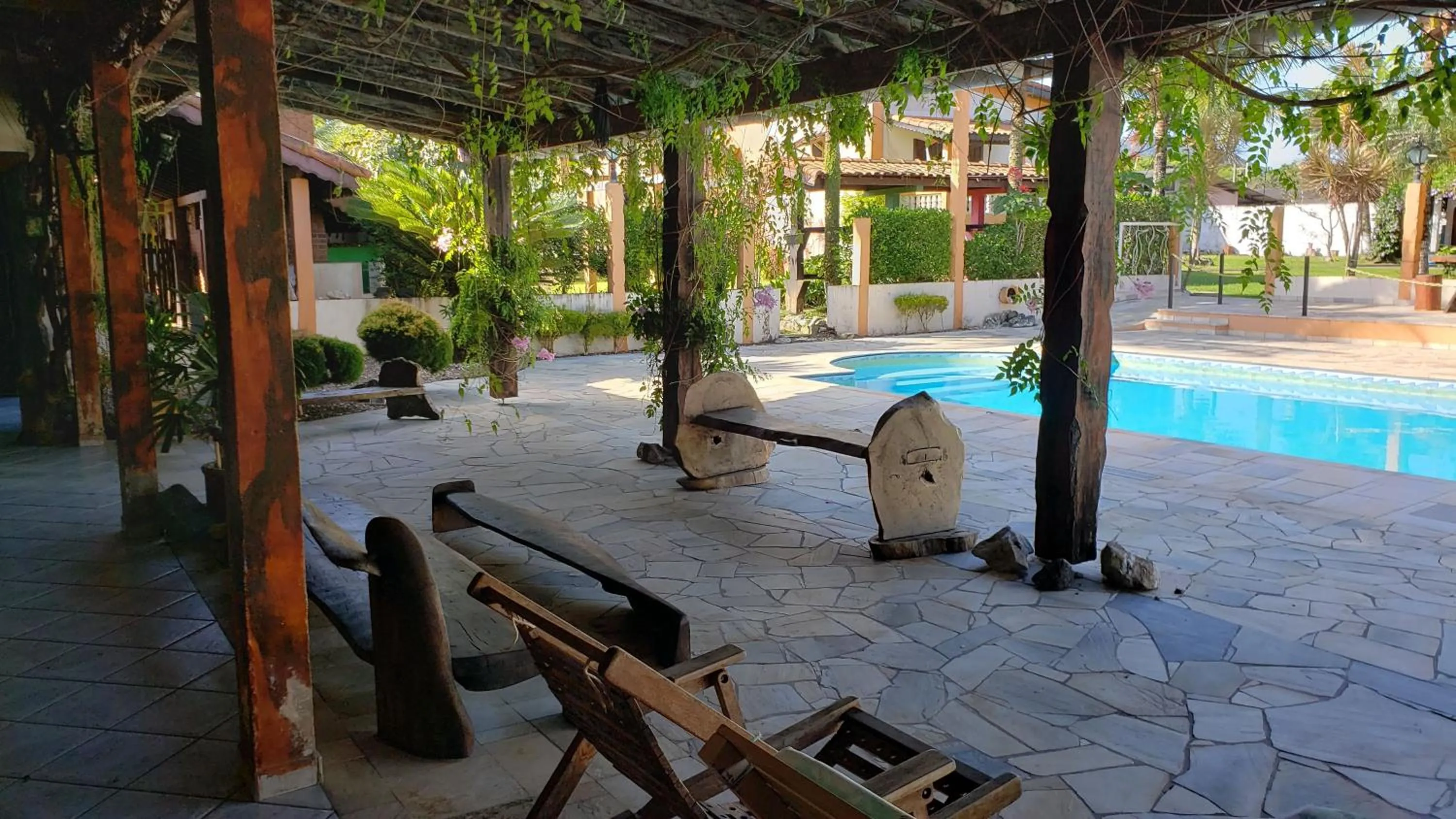 Patio in Pousada Atelier Aly da Costa