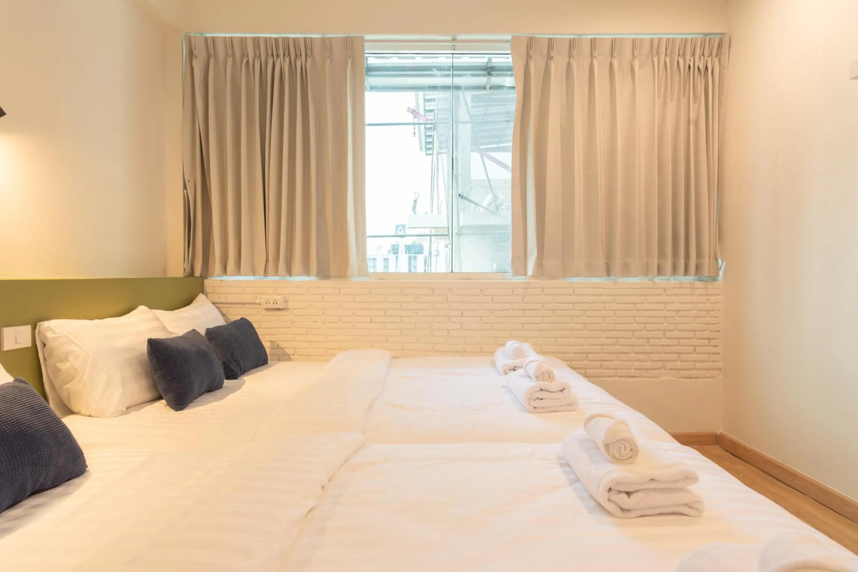 Bed in Samyan Story Boutique Hotel