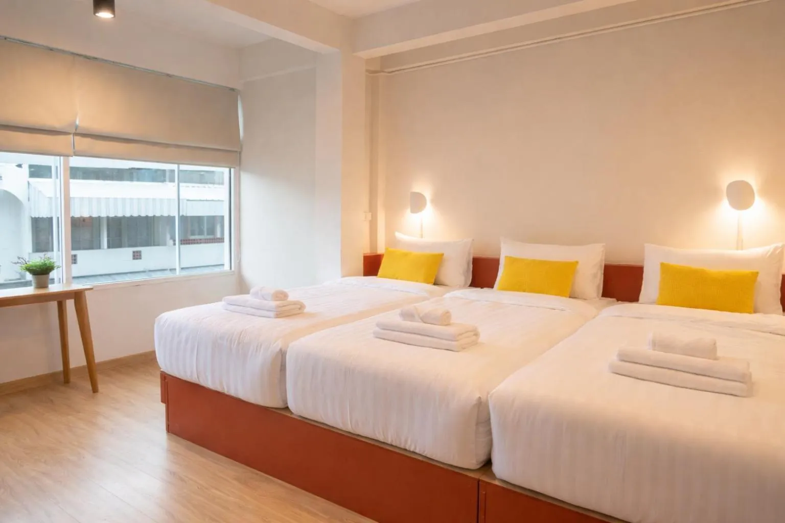 Bed in Samyan Story Boutique Hotel