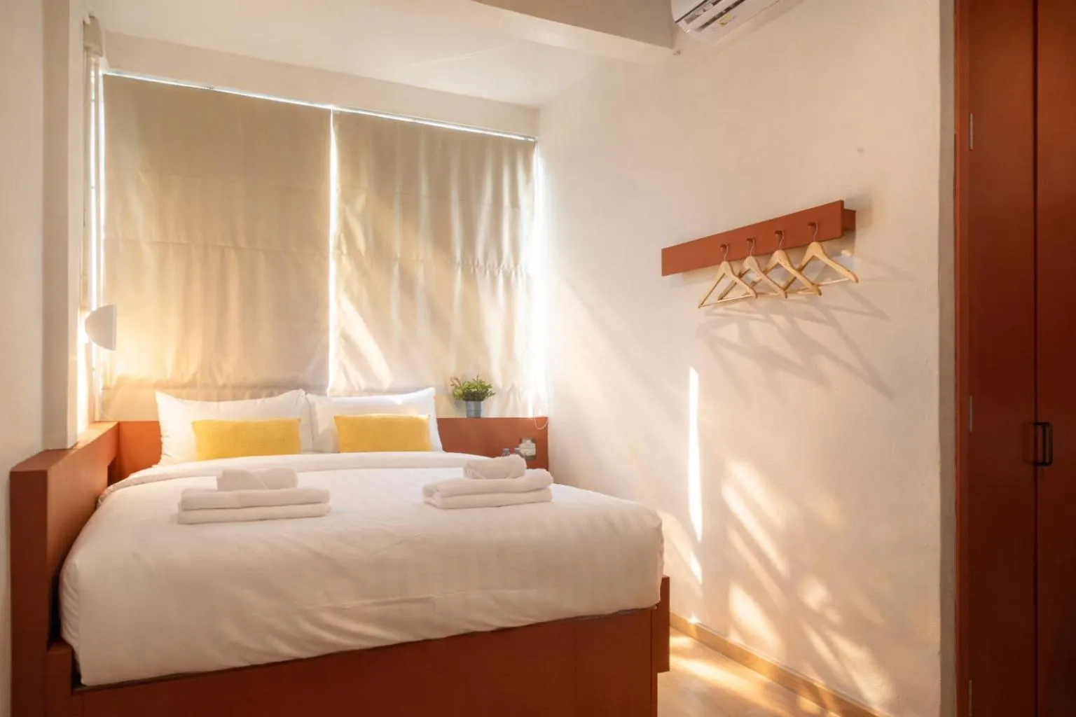 Bed in Samyan Story Boutique Hotel