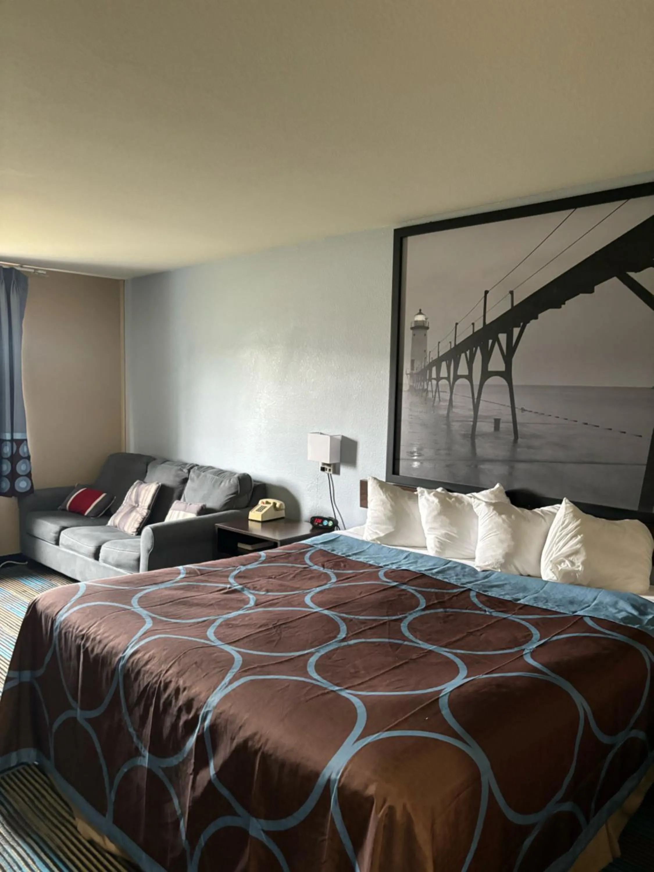 Bed in Super 8 by Wyndham Escanaba