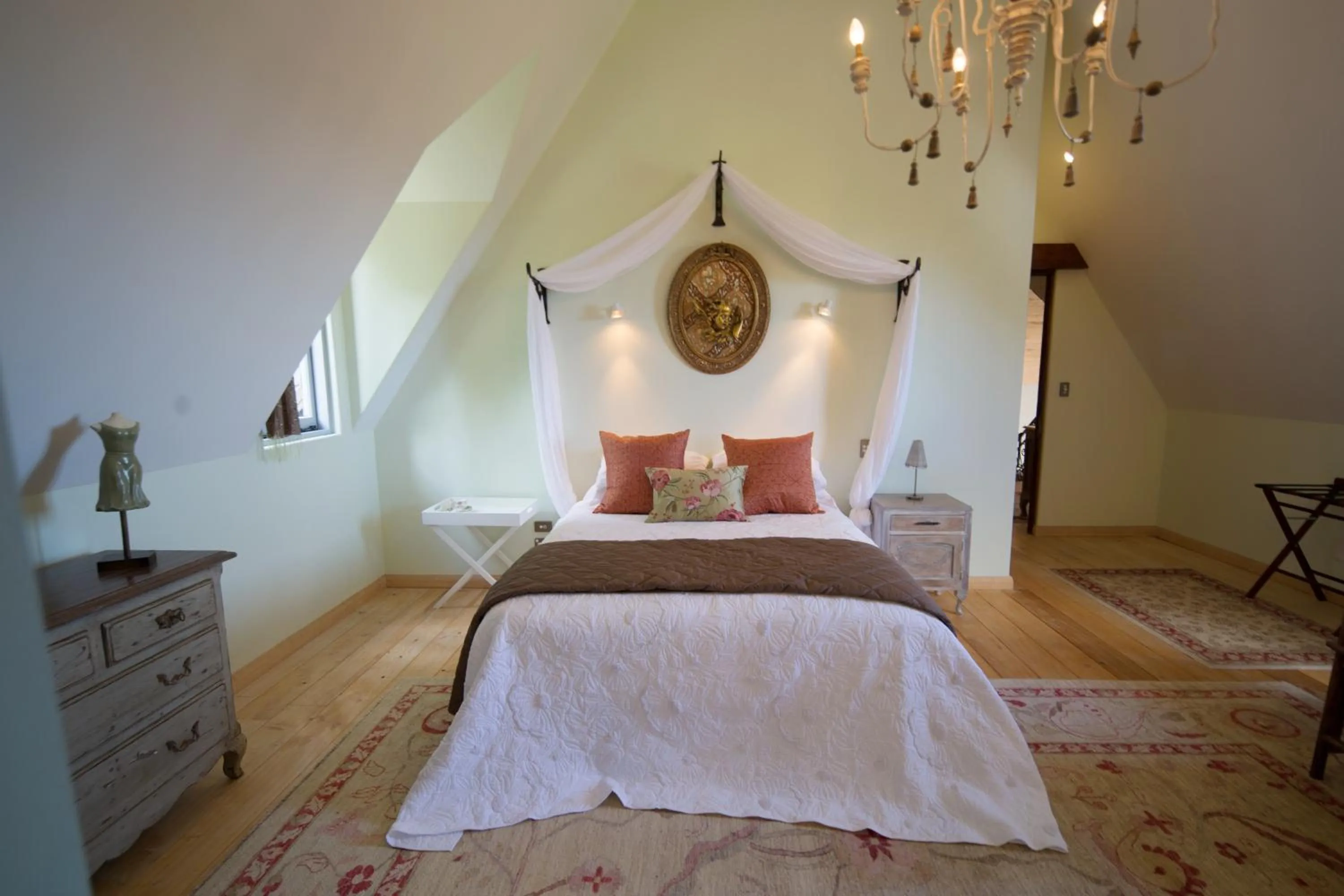 Bed in The French Country House, Tauranga