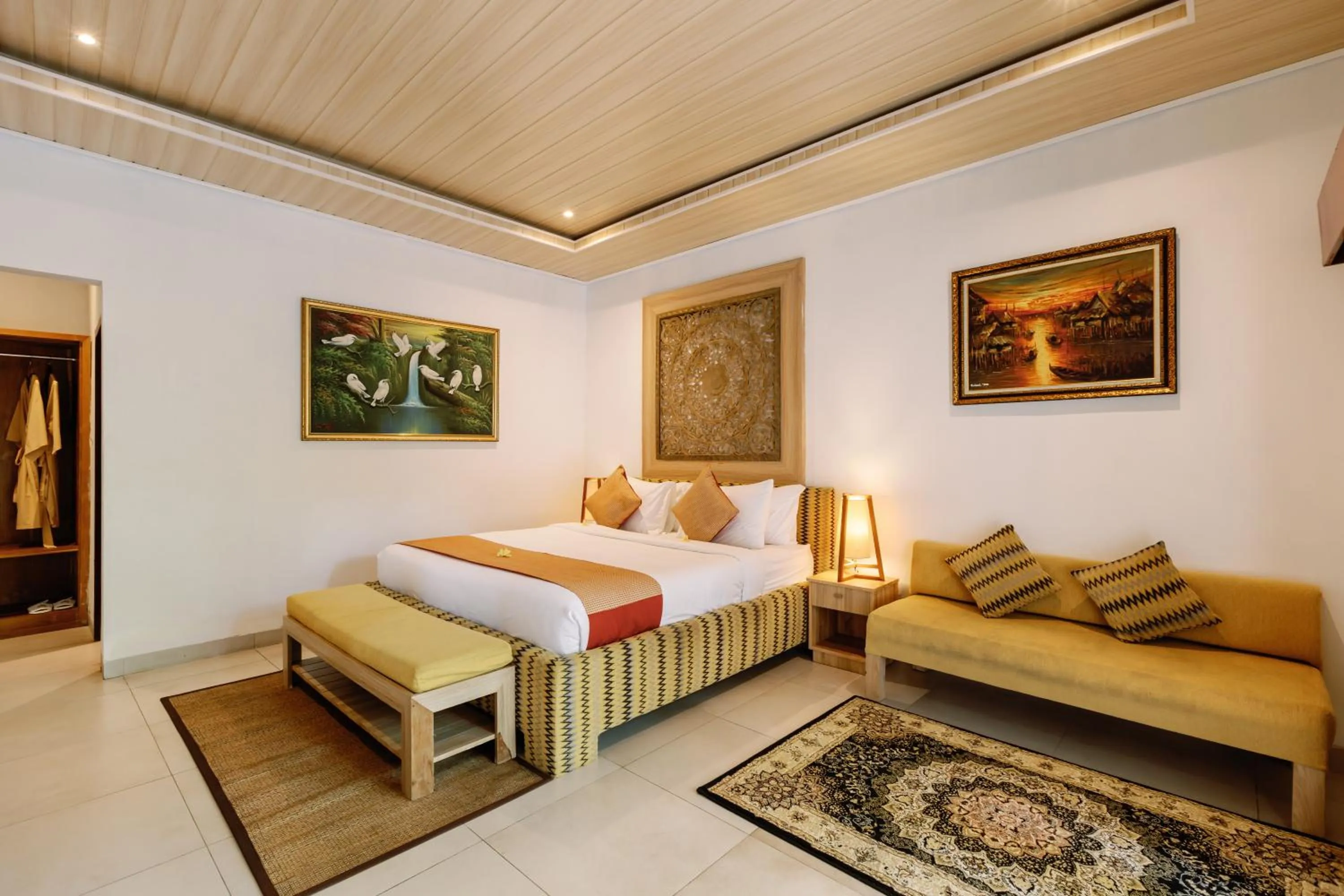 Bedroom, Bed in Puri Payogan Villa
